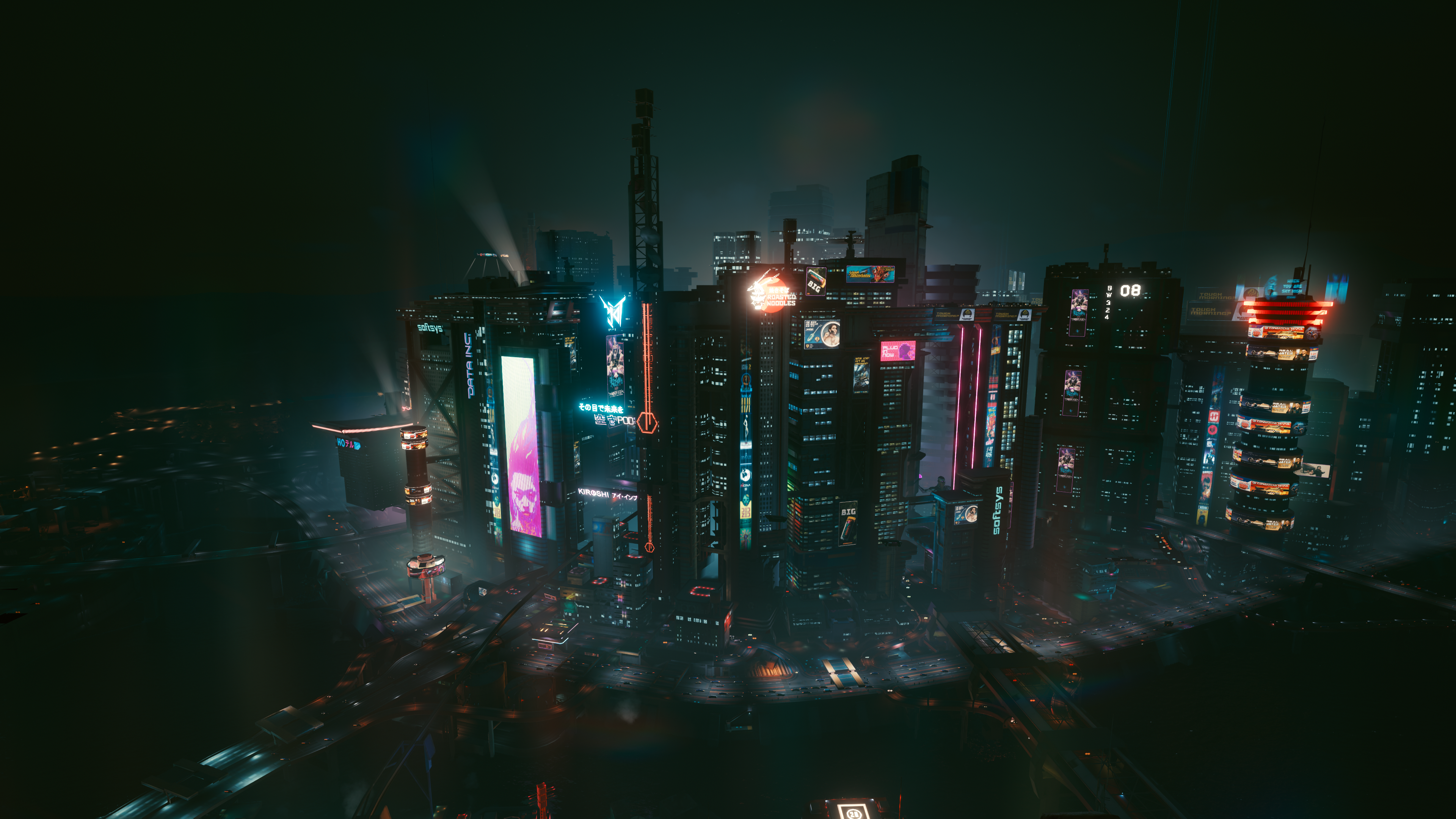 Cyberpunk 2077 Night City 4K HD Wallpaper