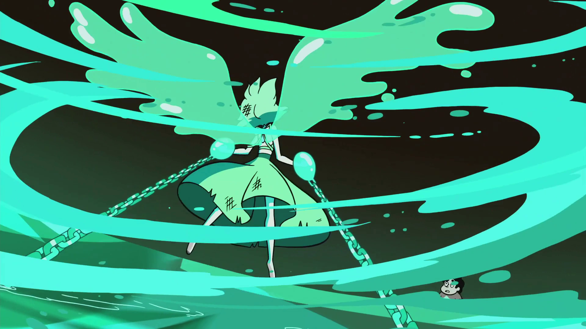 Malachite and Steven from Steven Universe HD Wallpaper