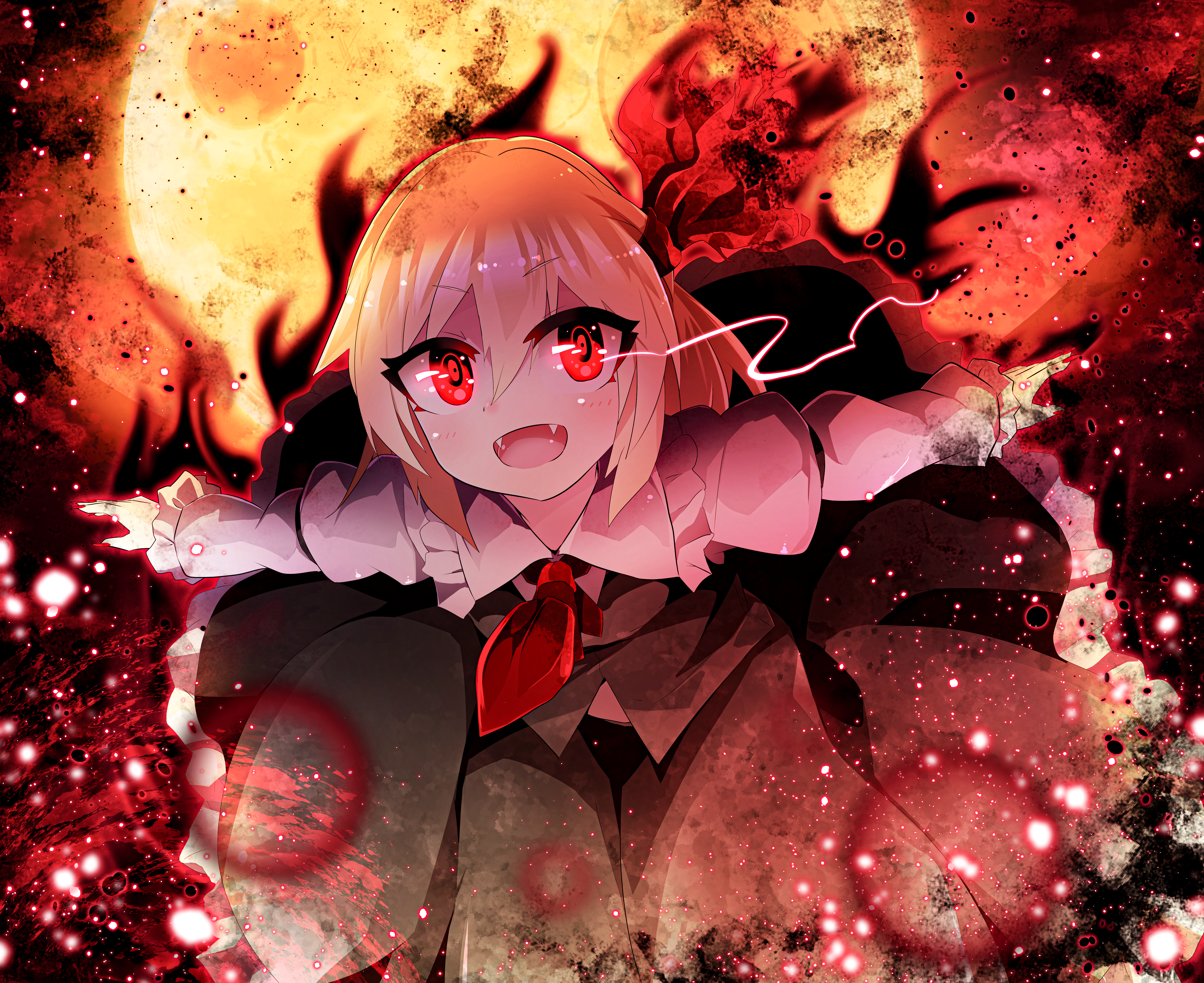 Rumia from Touhou 4K HD Wallpaper