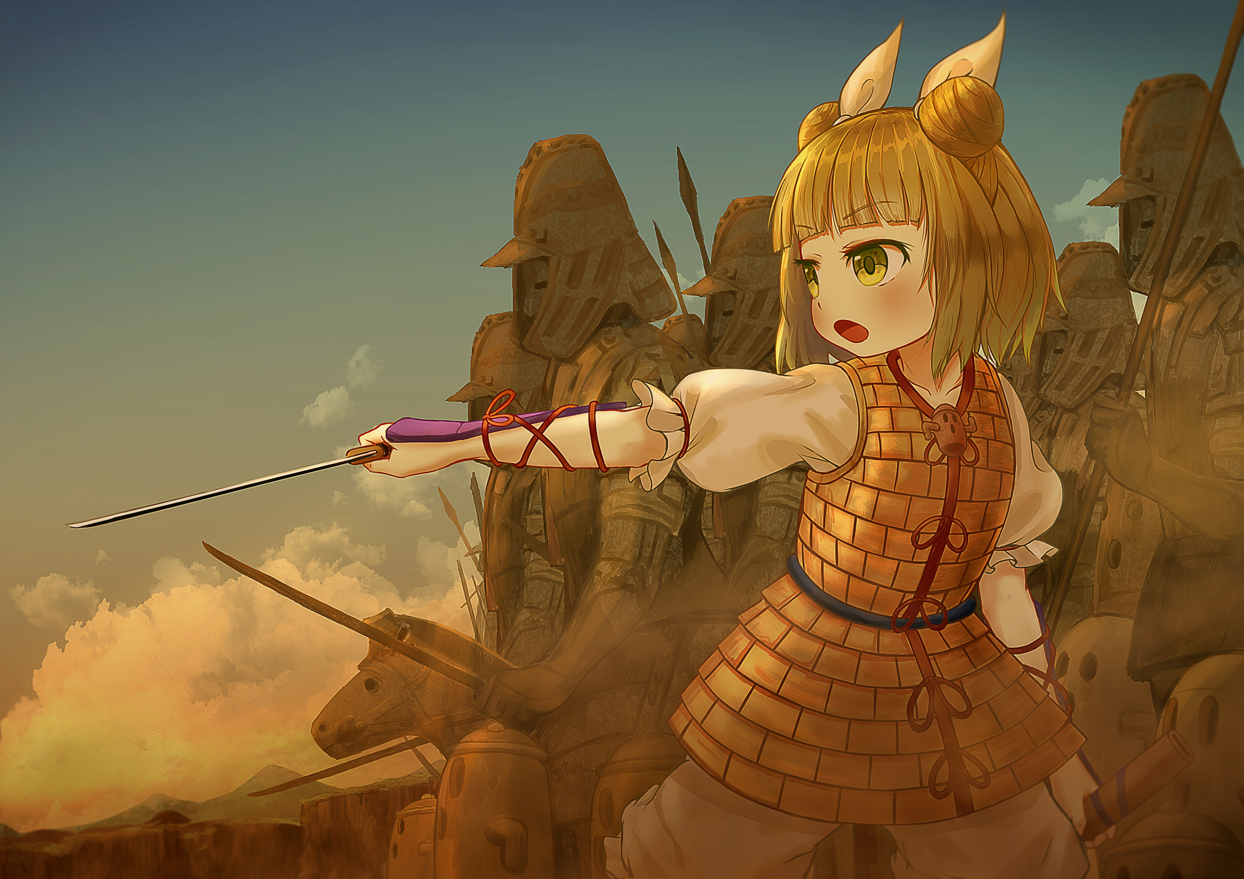 Touhou Mayumi Joutouguu HD Wallpaper