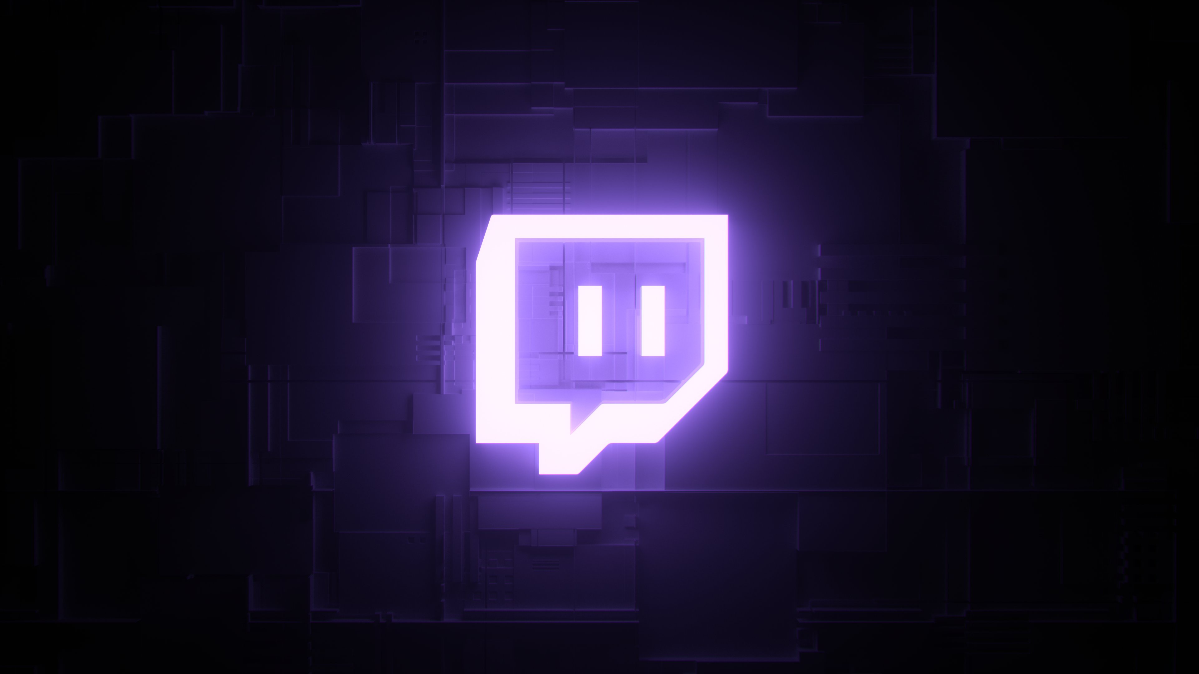 Twitch Logo 4K HD Wallpaper