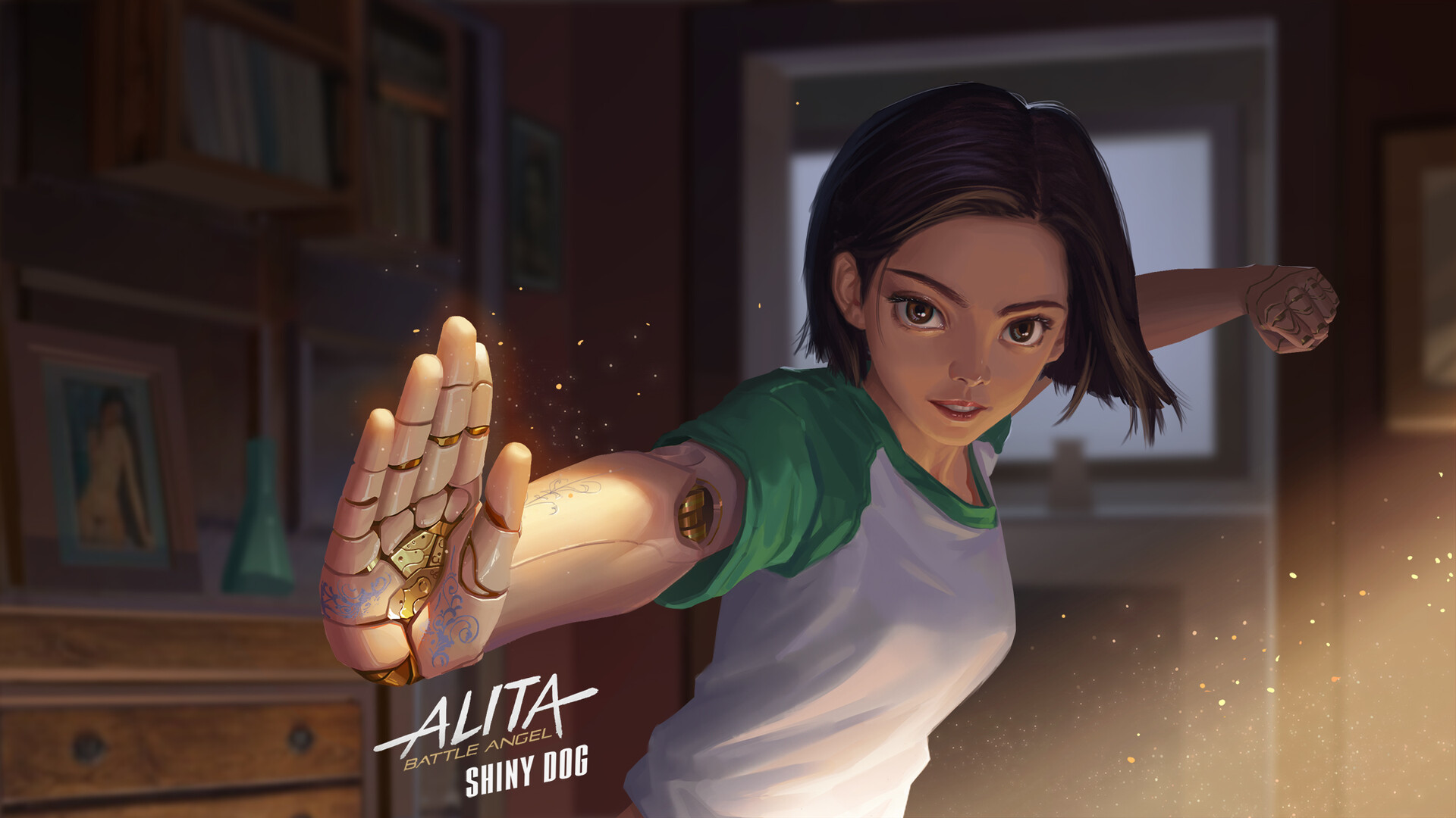 Alita from Alita: Battle Angel HD Wallpaper