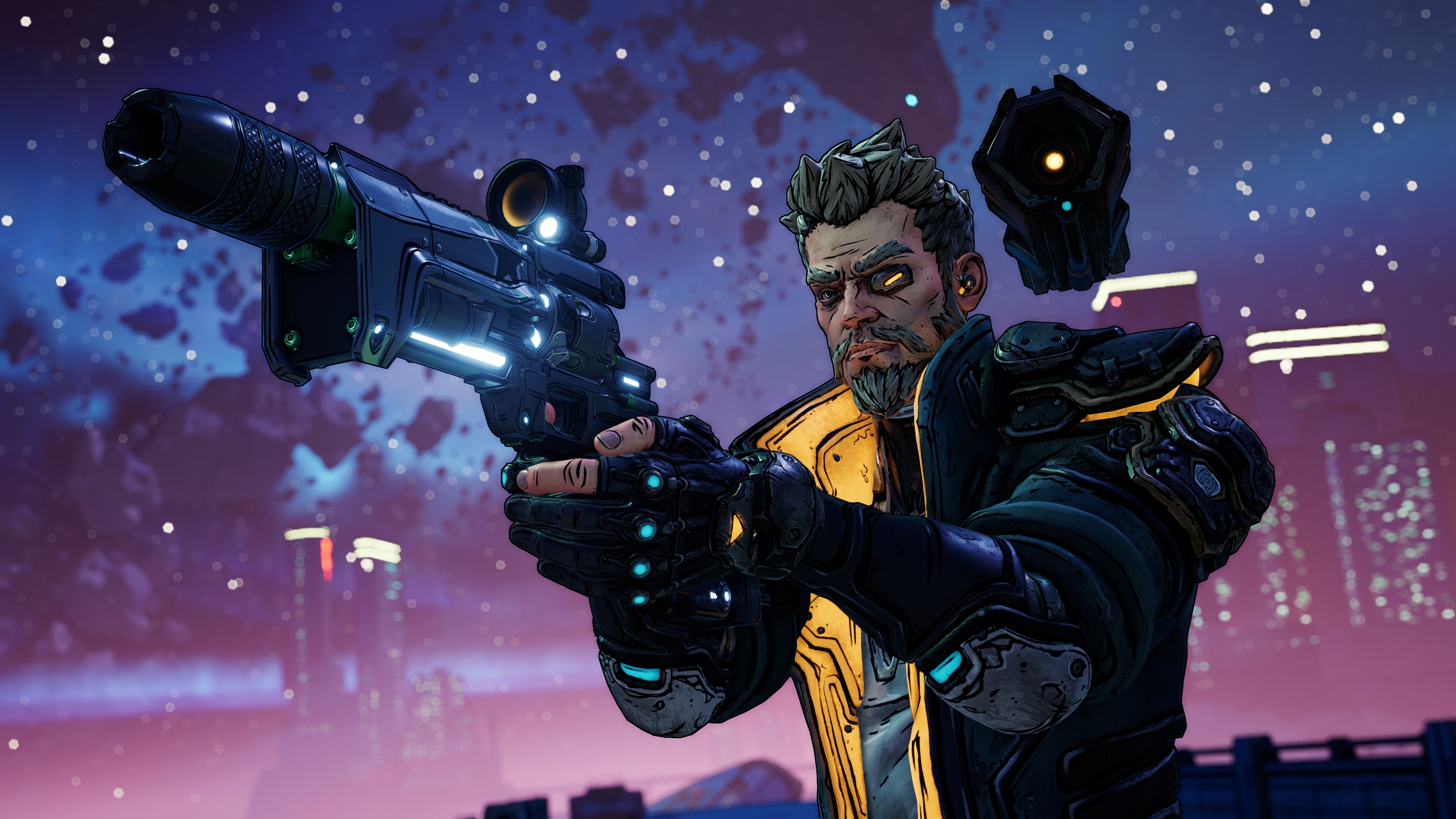 FL4K from Borderlands 3 4K HD Wallpaper