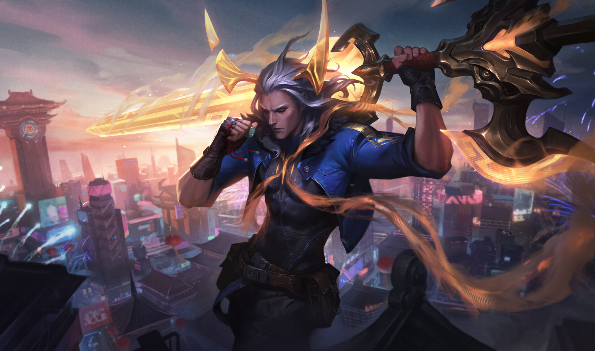 Lunar Rebel Viego from League of Legends HD Wallpaper