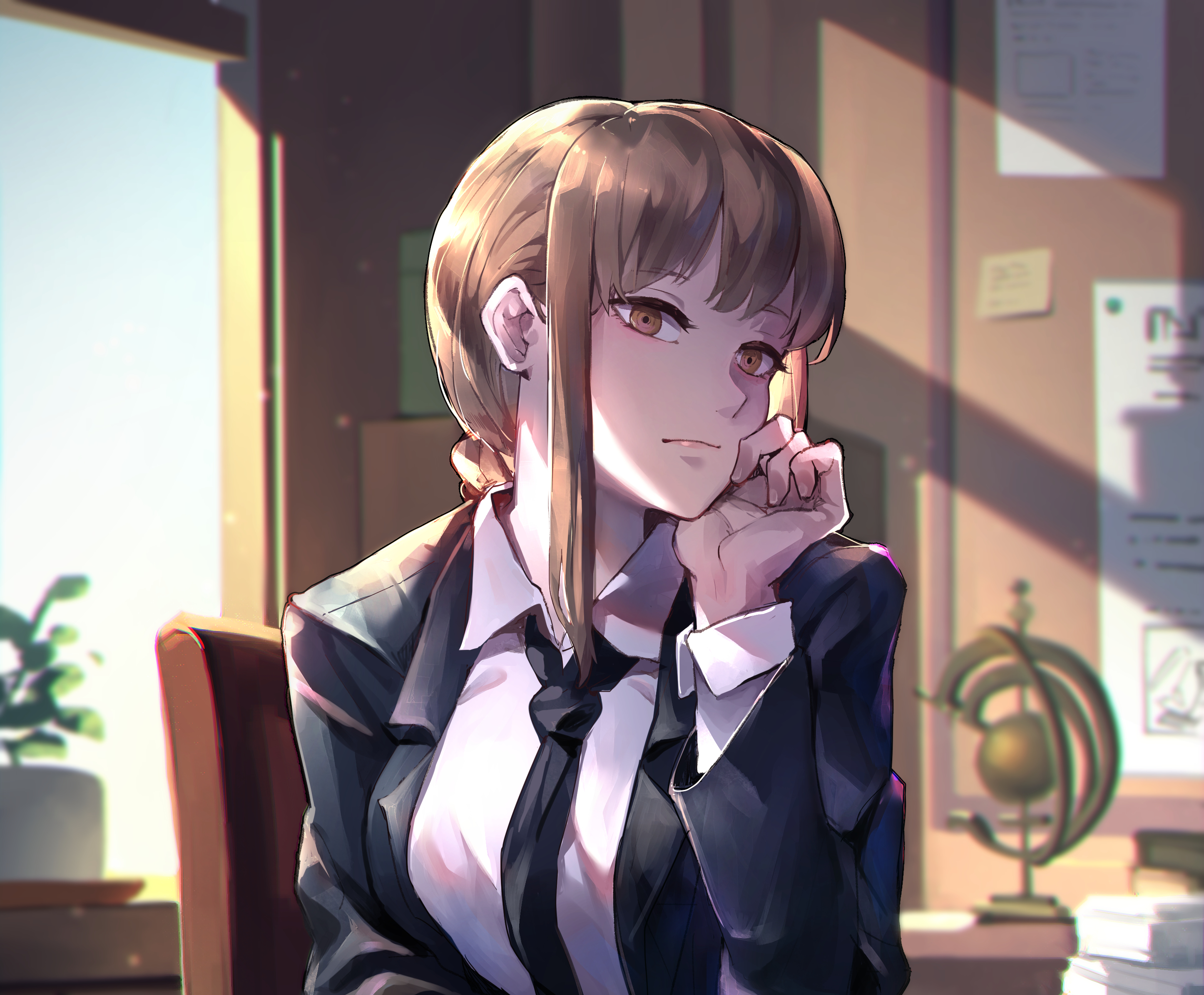 Makima from Chainsaw Man HD Wallpaper