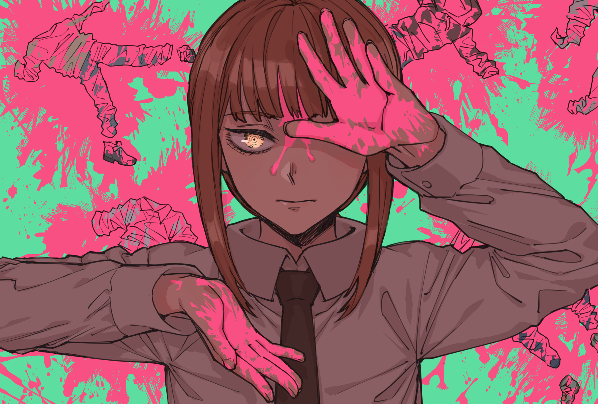 Makima from Chainsaw Man HD Wallpaper