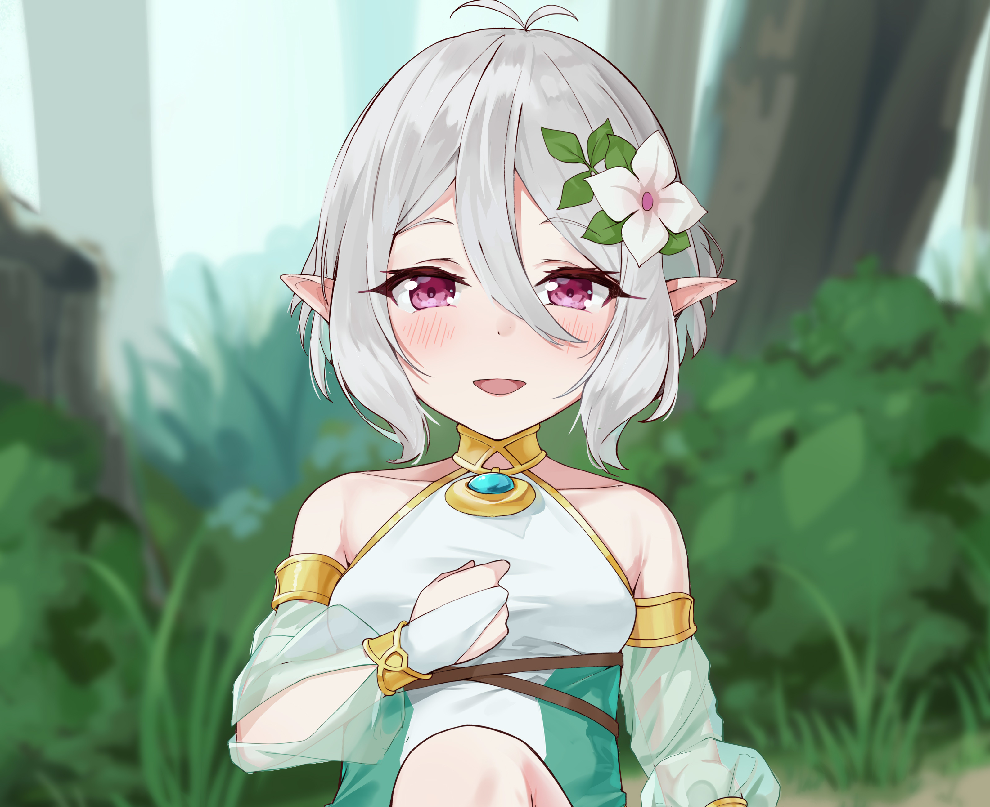 Kokoro Natsume from Princess Connect! Re:Dive HD Wallpaper