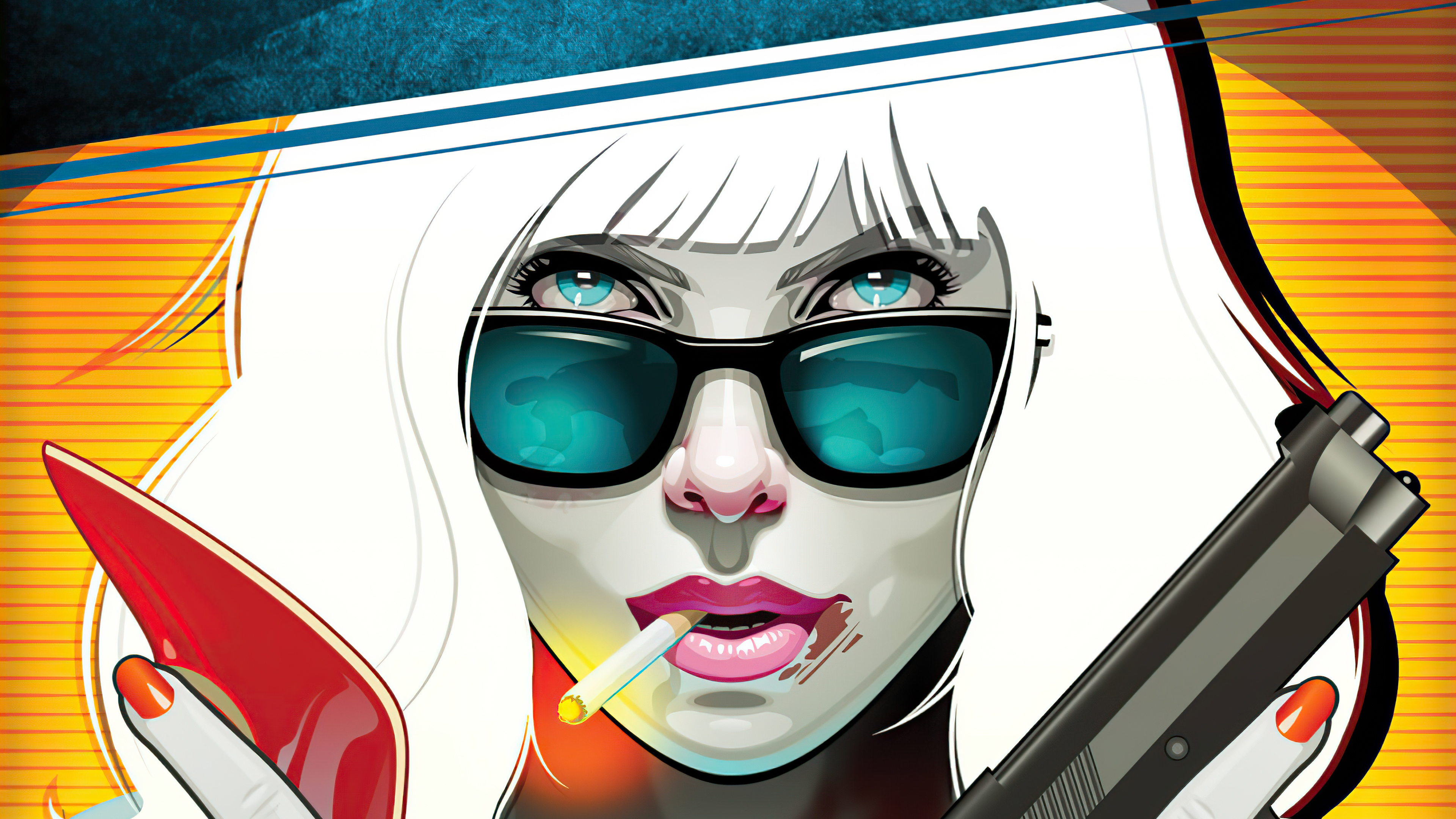 Atomic Blonde HD Wallpaper