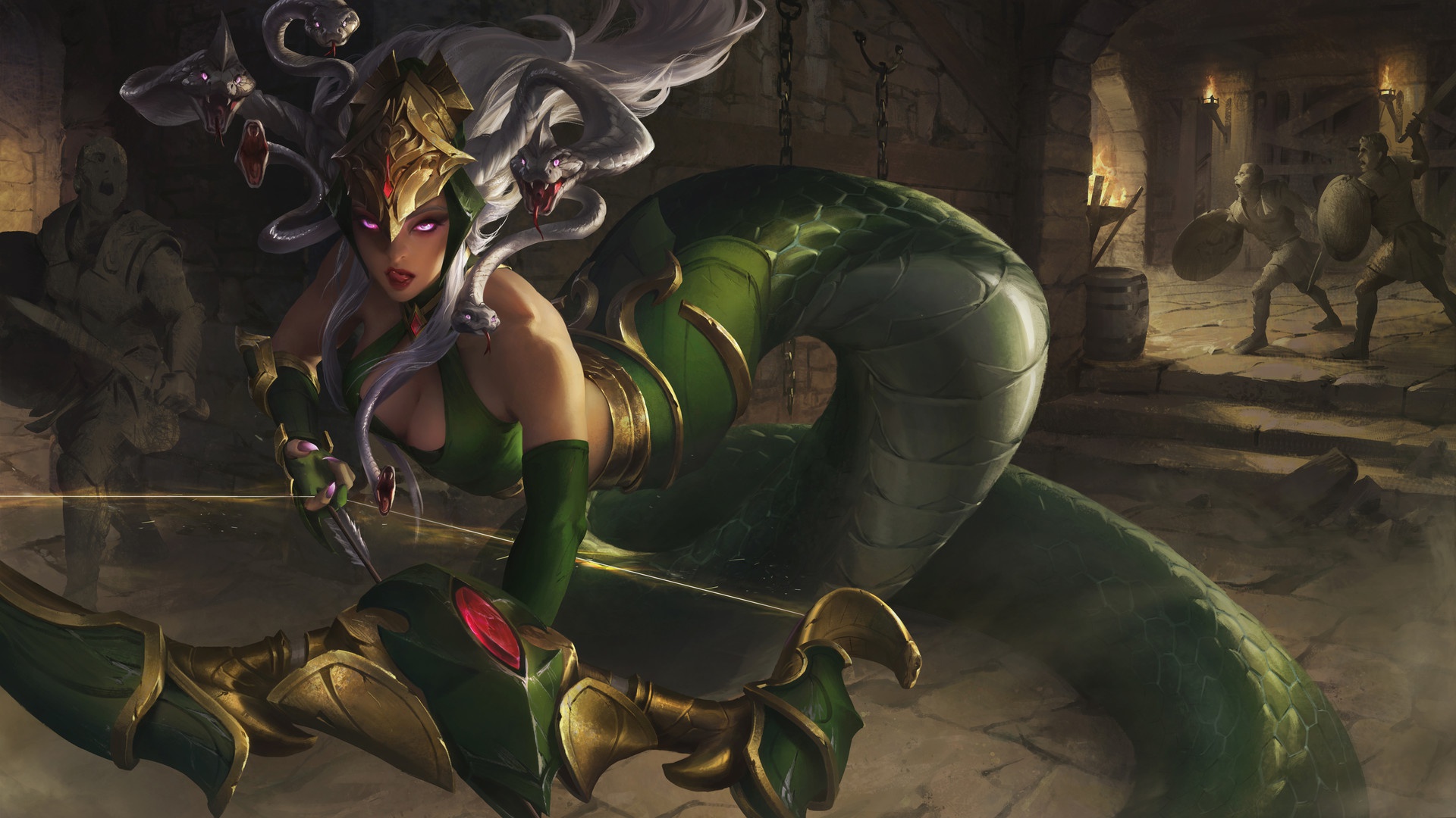 Medusa from Fantasy HD Wallpaper