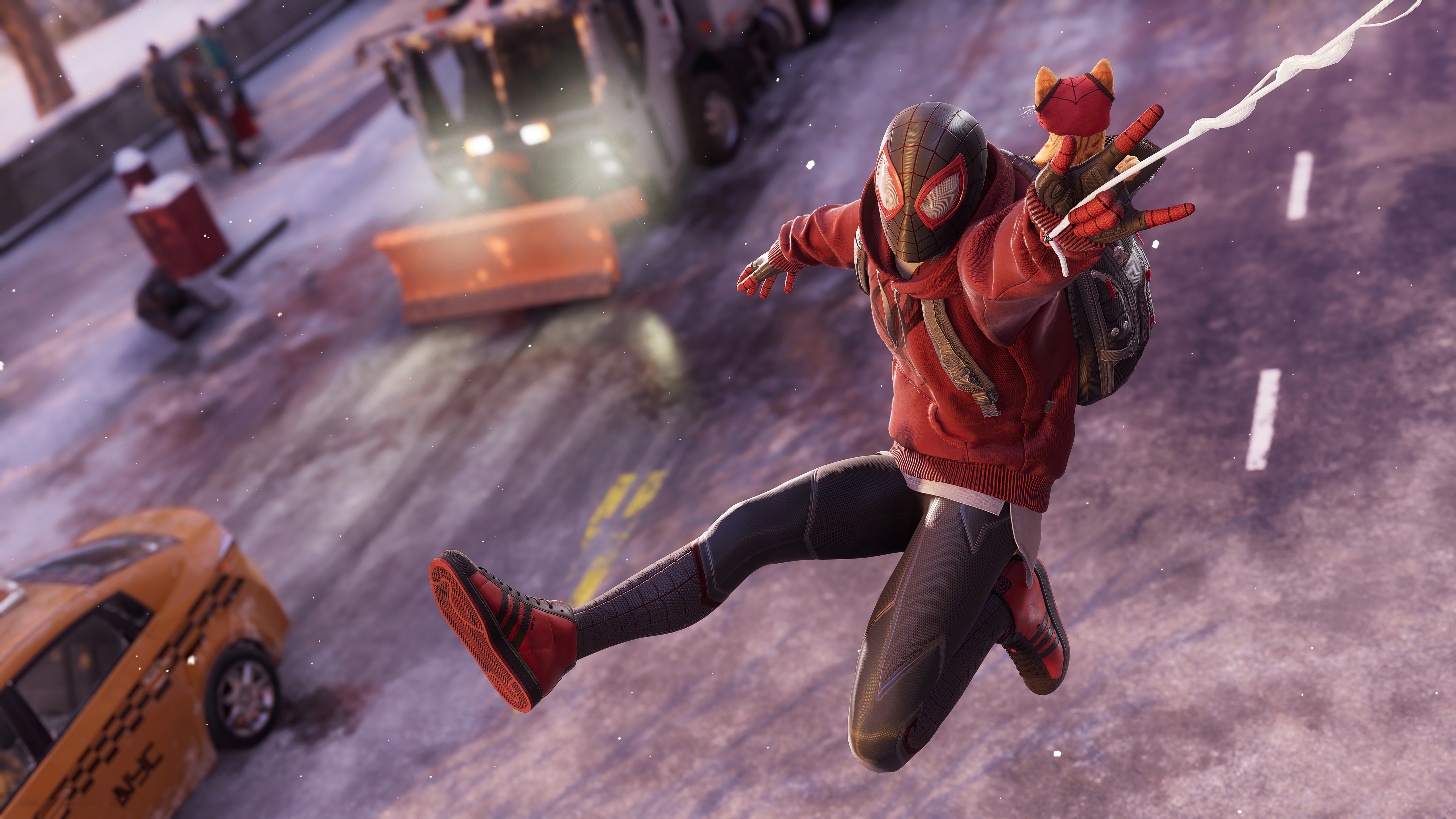 Miles Morales from Marvel's Spider-Man: Miles Morales 4K HD Wallpaper