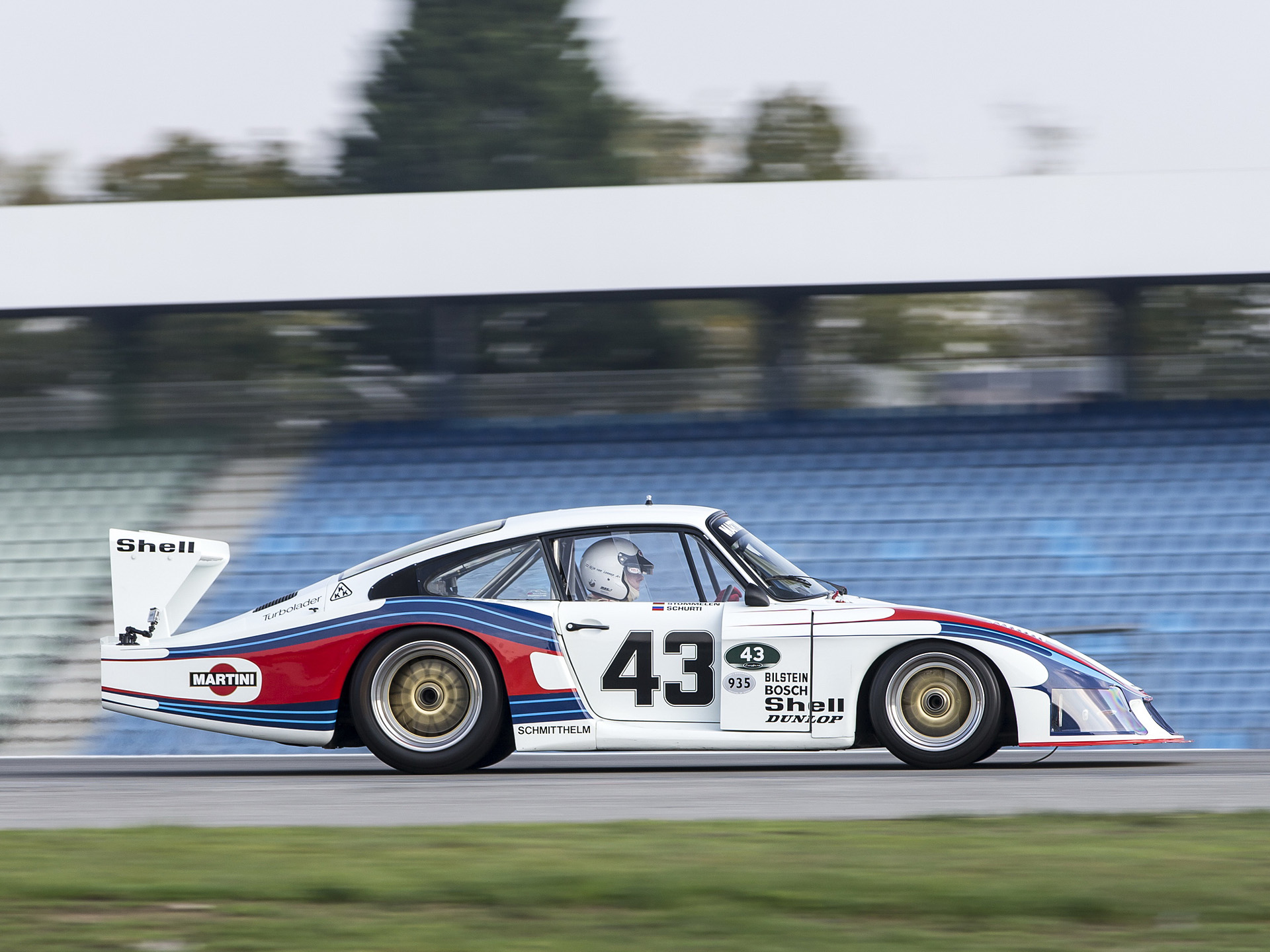Porsche 935/78 Moby Dick race car with number 43 HD Wallpaper