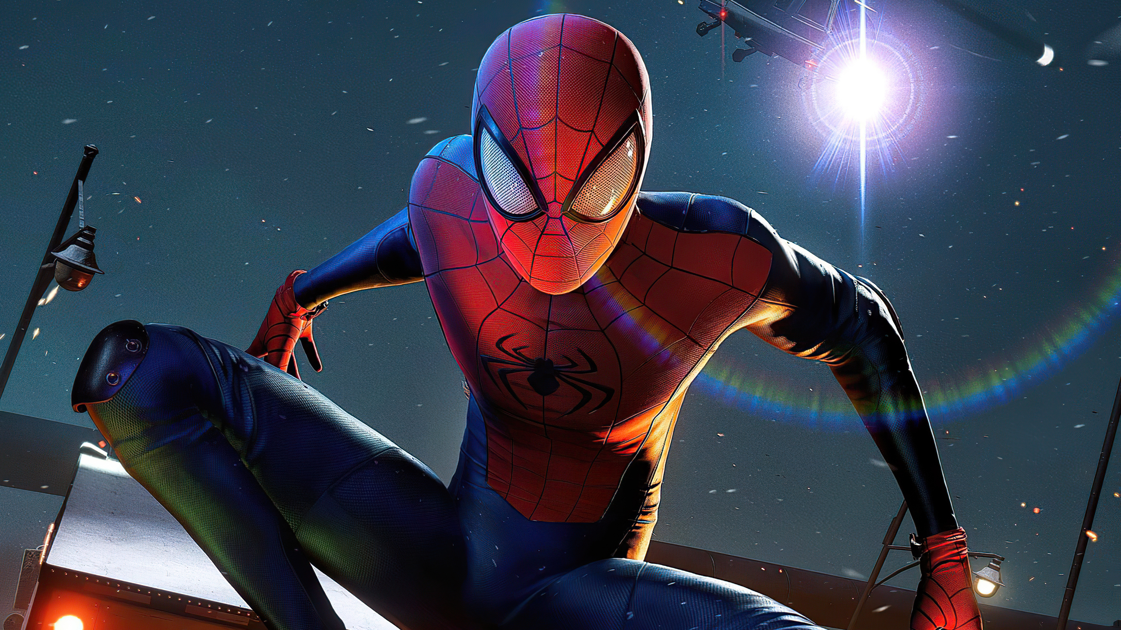 Spider-Man from Marvel's Spider-Man: Miles Morales 4K HD Wallpaper