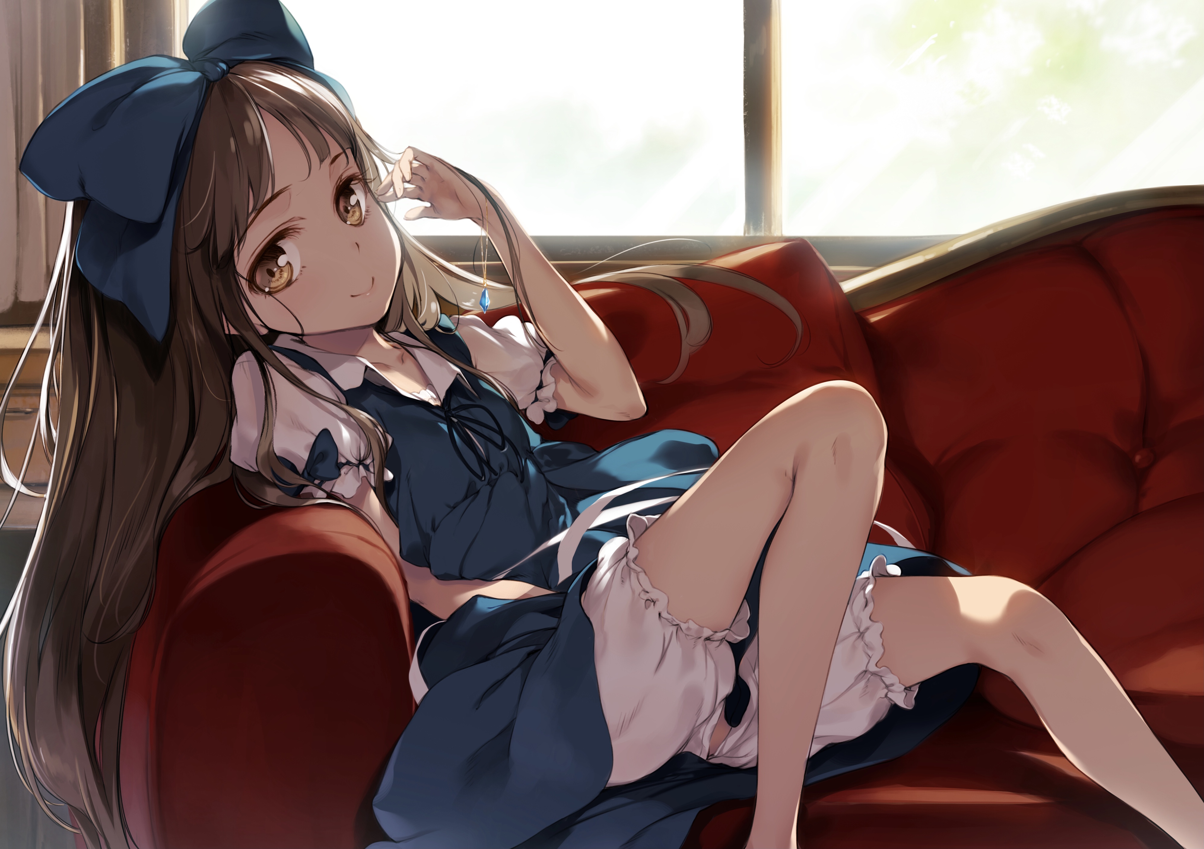 Star Sapphire from Touhou 4K HD Wallpaper