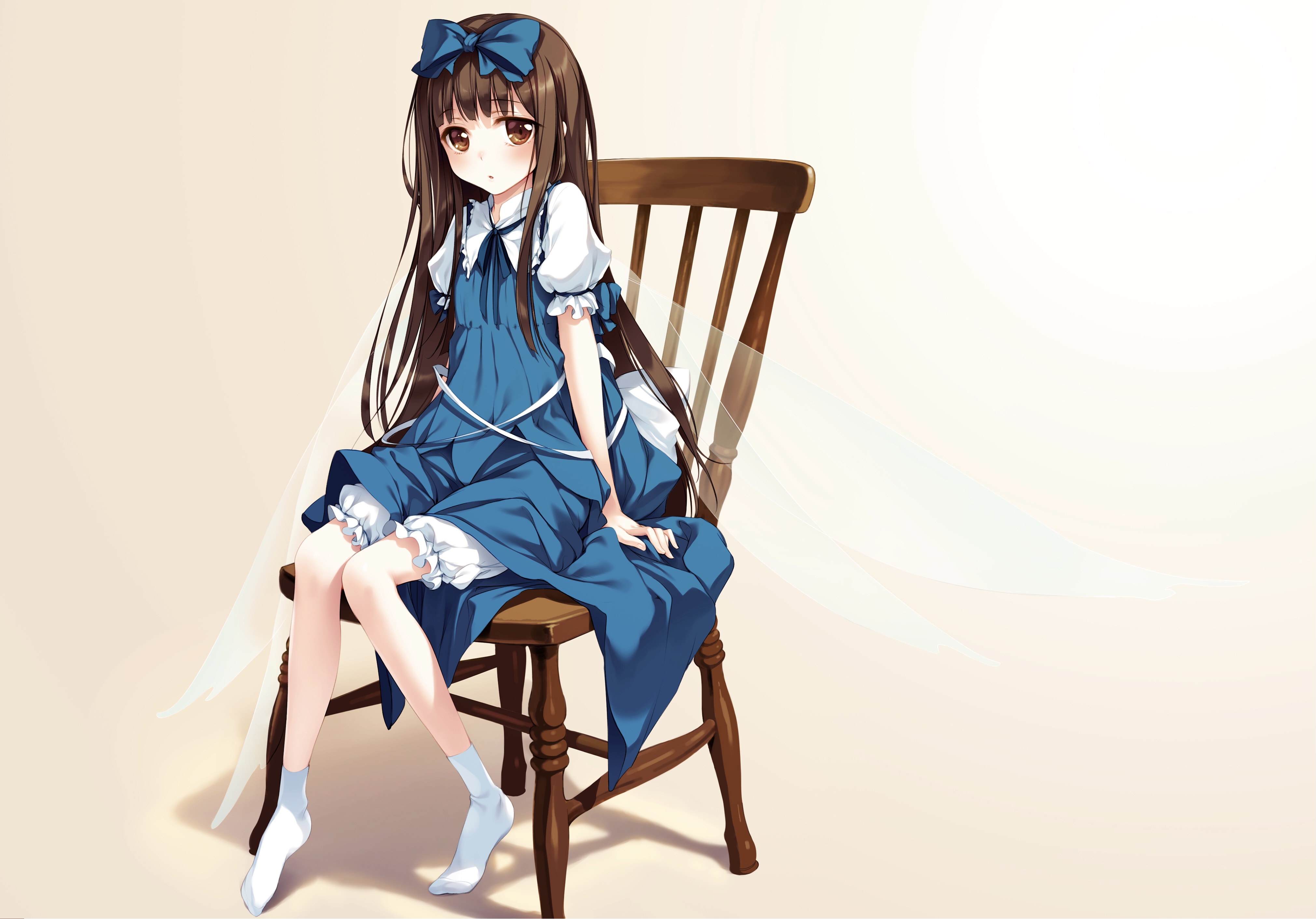 Star Sapphire from Touhou 4K HD Wallpaper