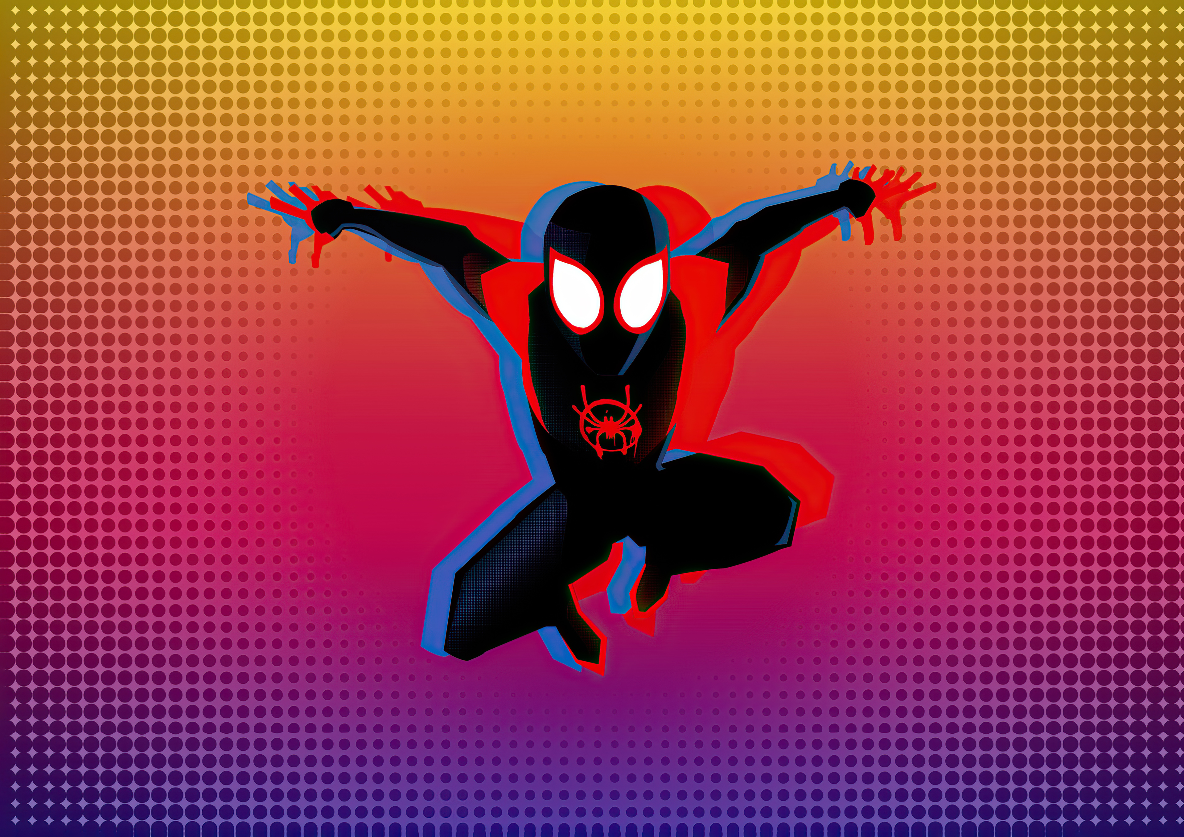 Miles Morales from Marvel Comics 4K HD Wallpaper