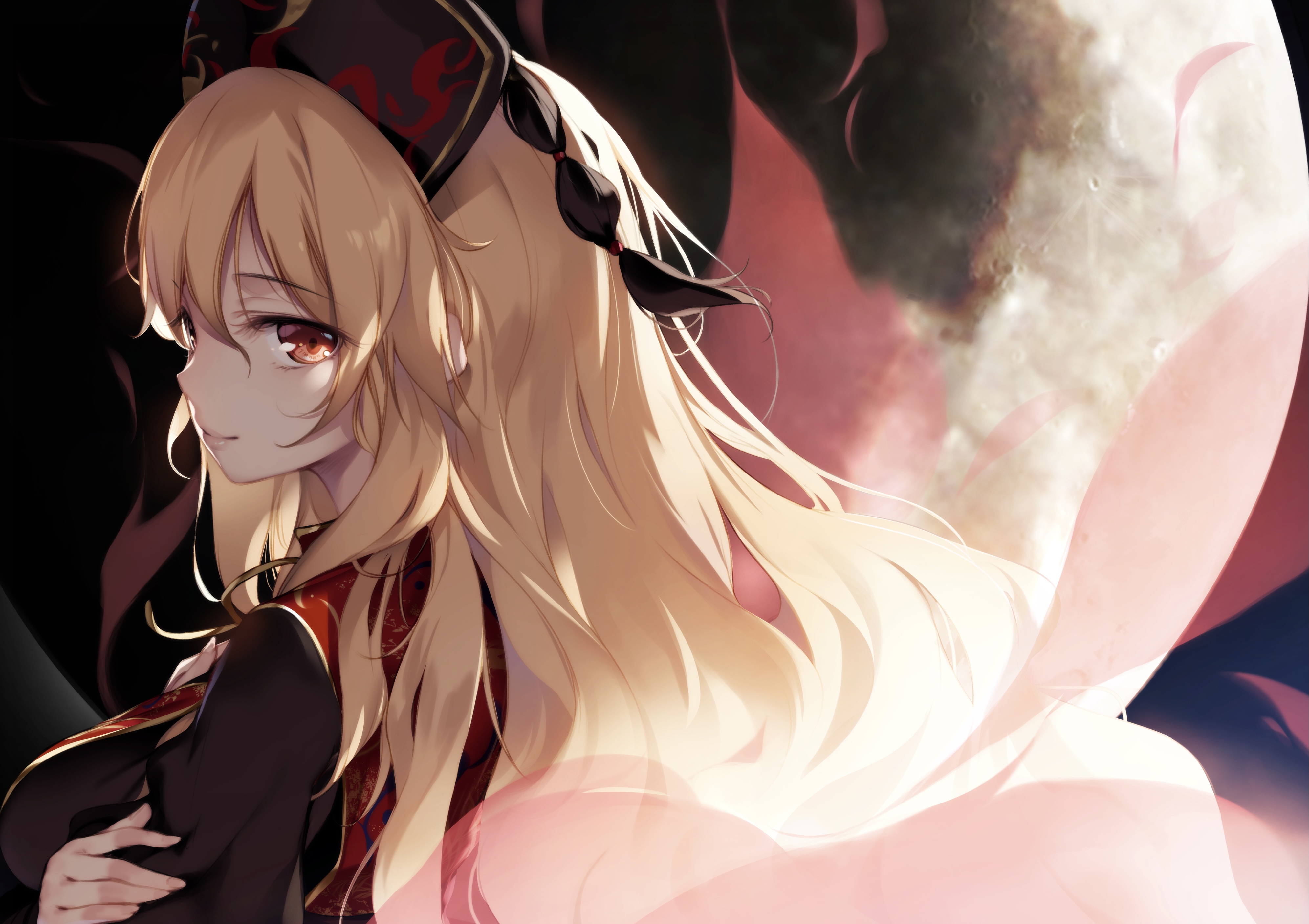 Junko from Touhou 4K HD Wallpaper