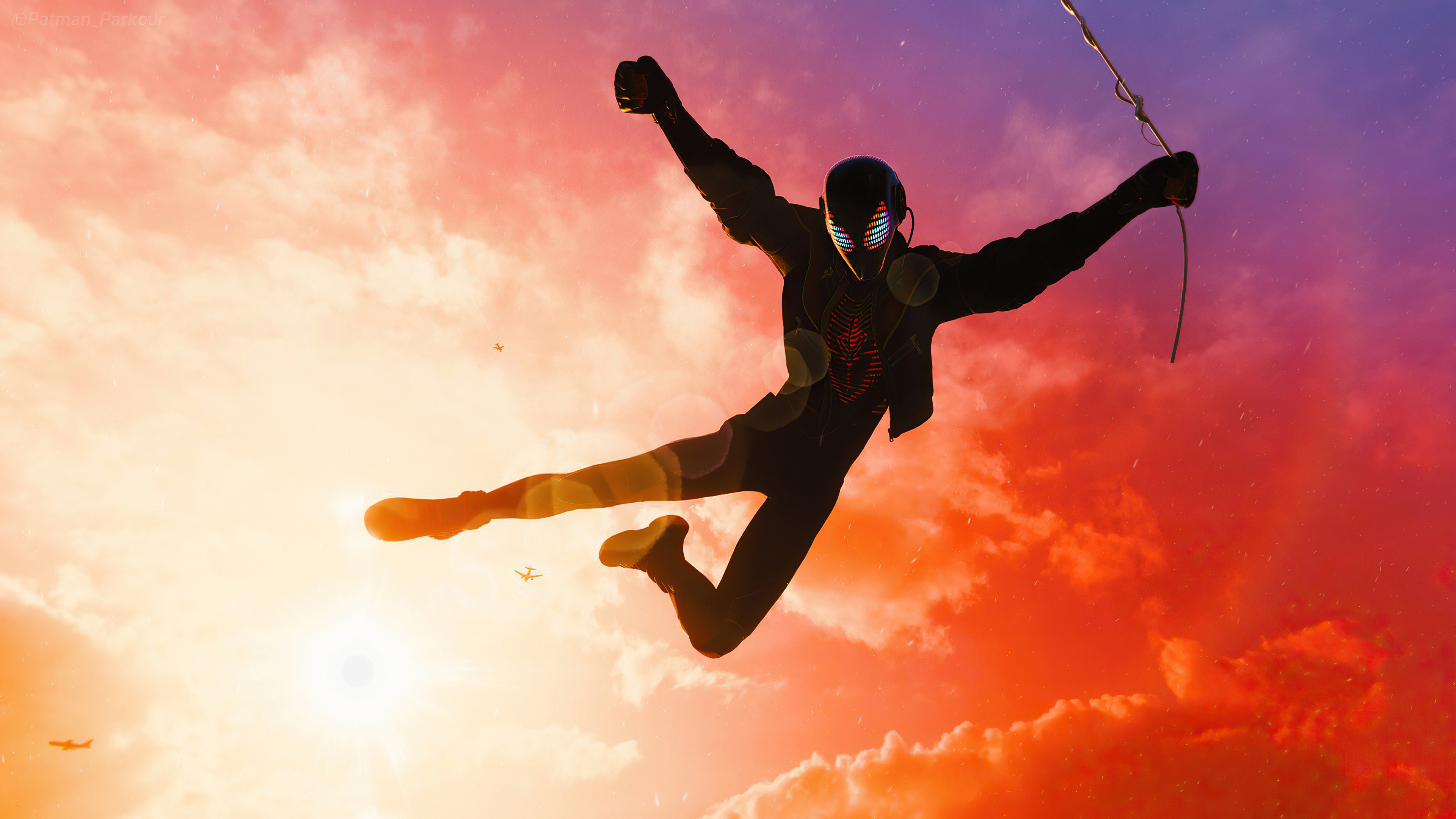 Miles Morales from Marvel's Spider-Man 4K HD Wallpaper