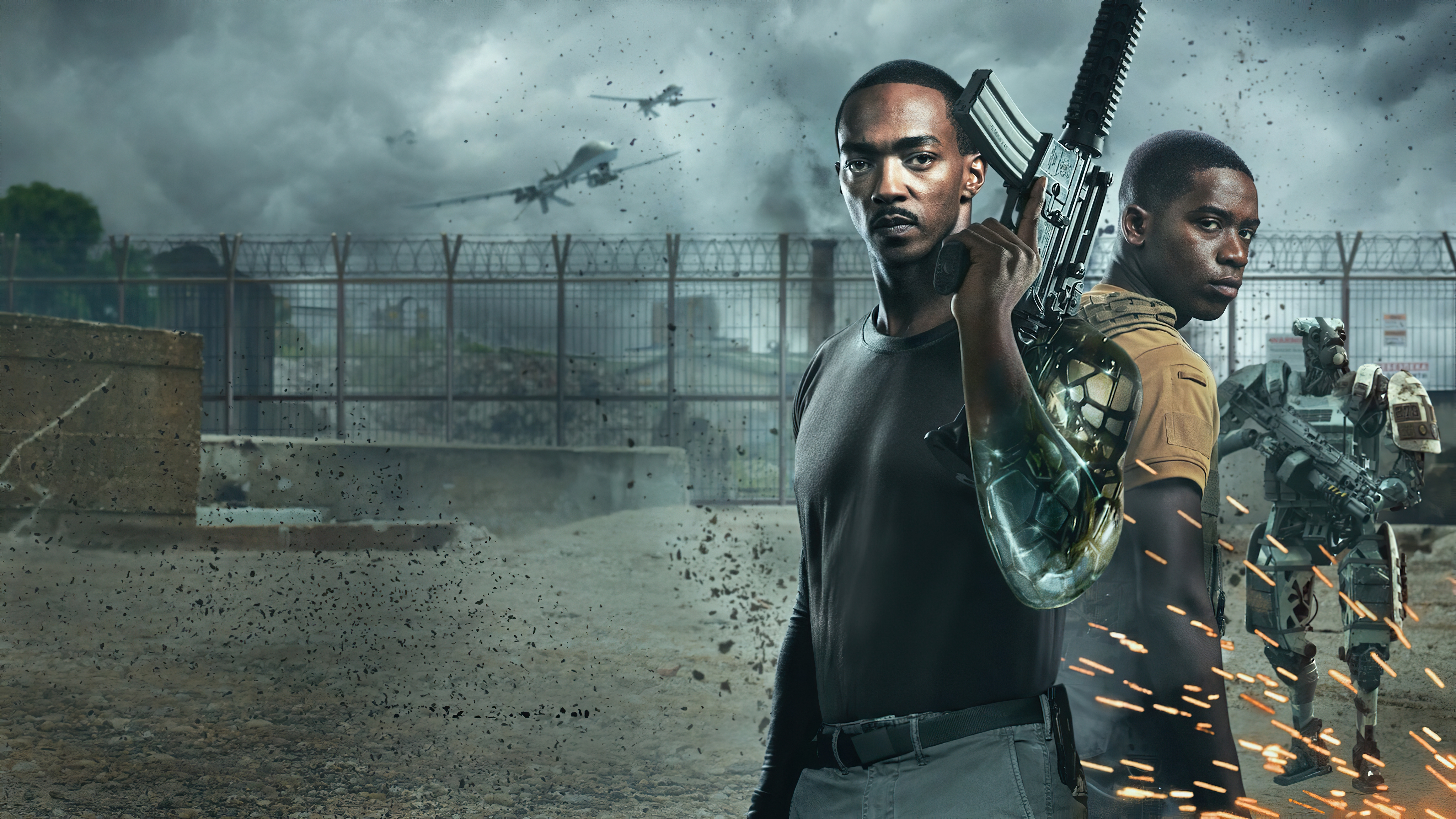 Outside The Wire HD Wallpaper