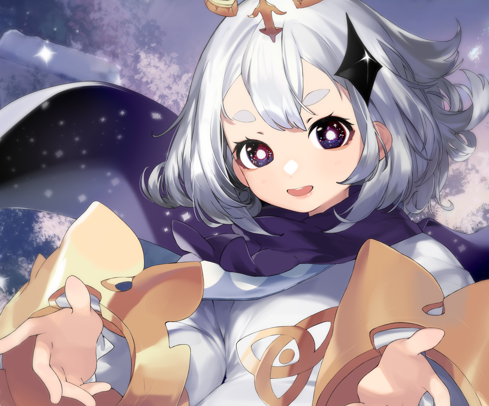Paimon from Genshin Impact HD Wallpaper