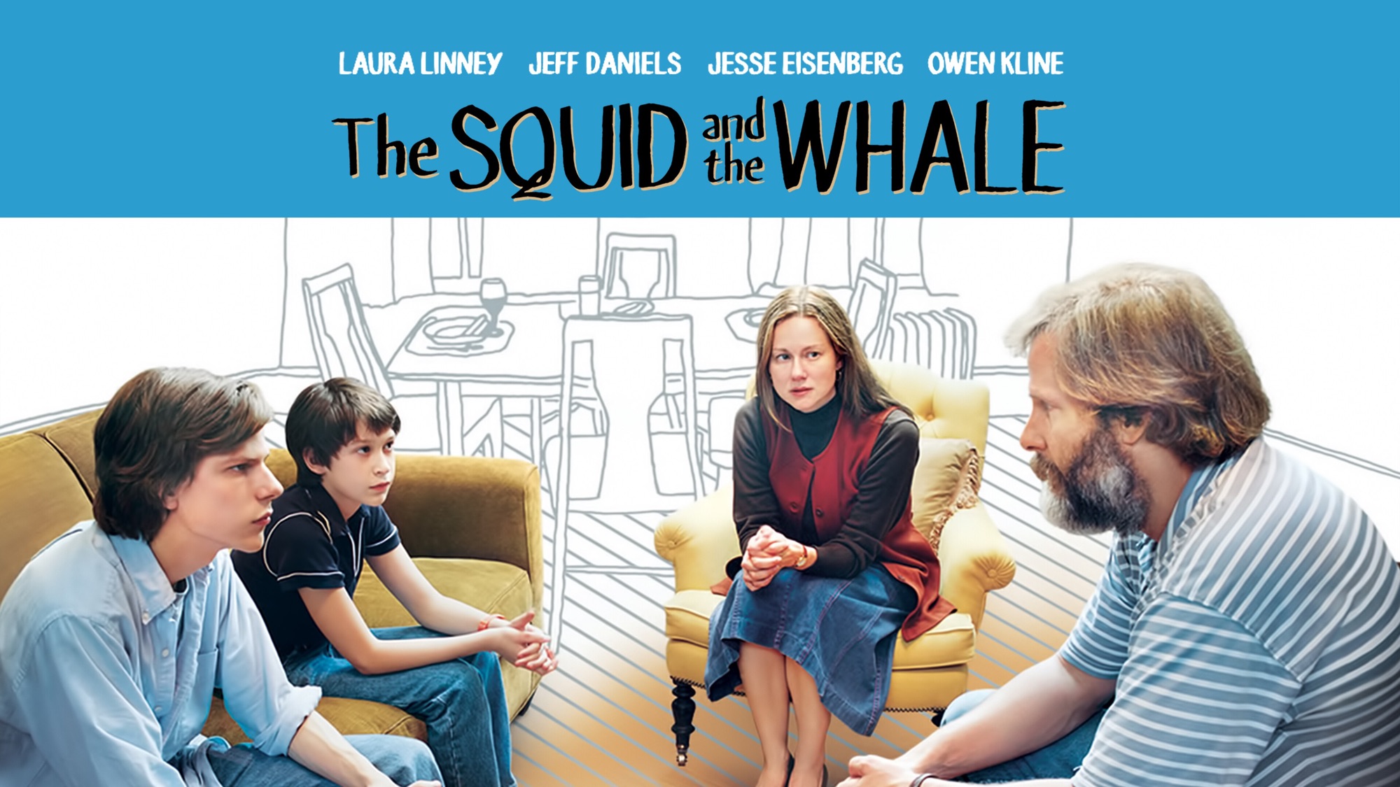 The Squid and the Whale movie poster HD Wallpaper