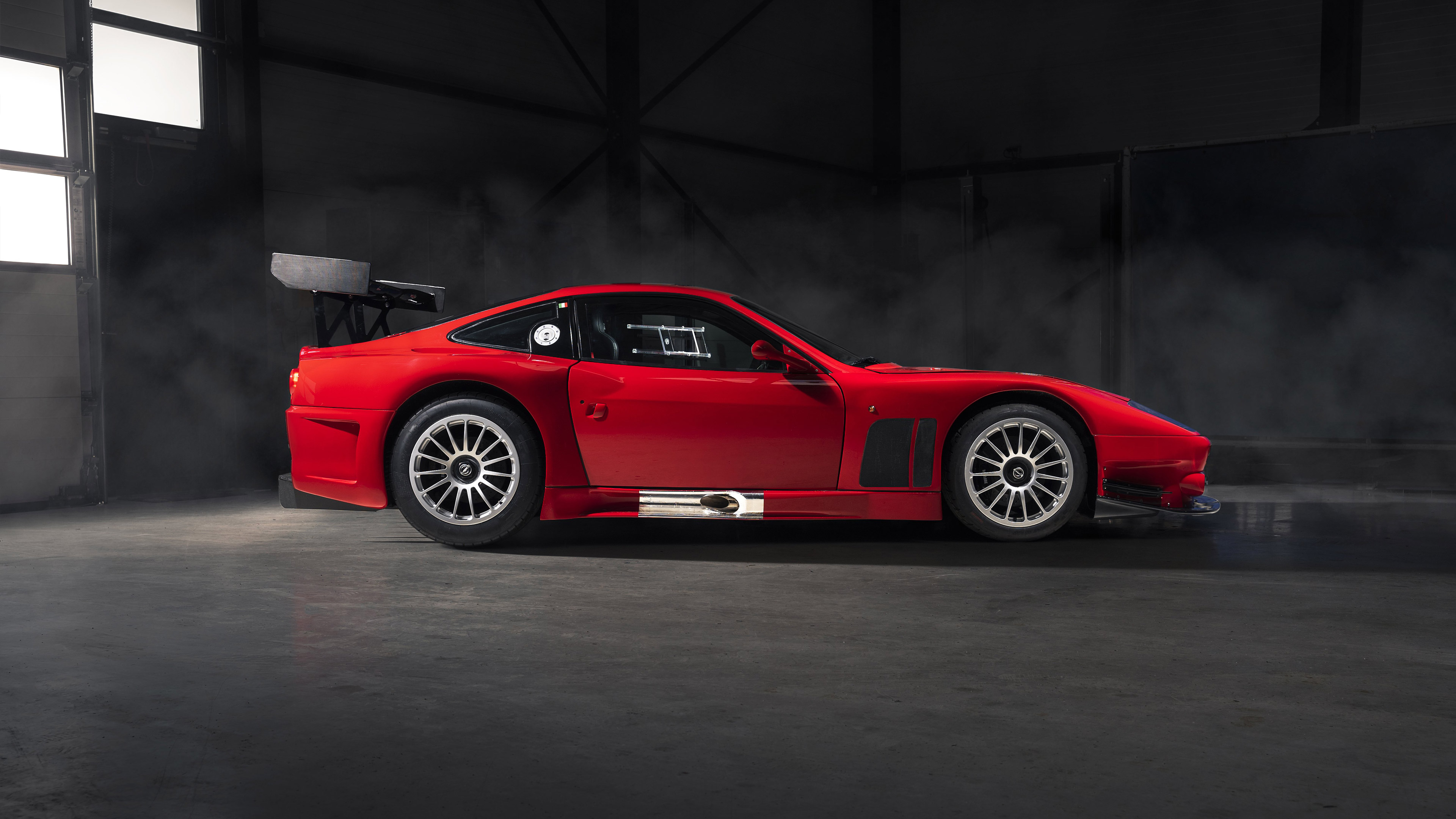 Ferrari 575 GTC Stradale 4K HD Wallpaper
