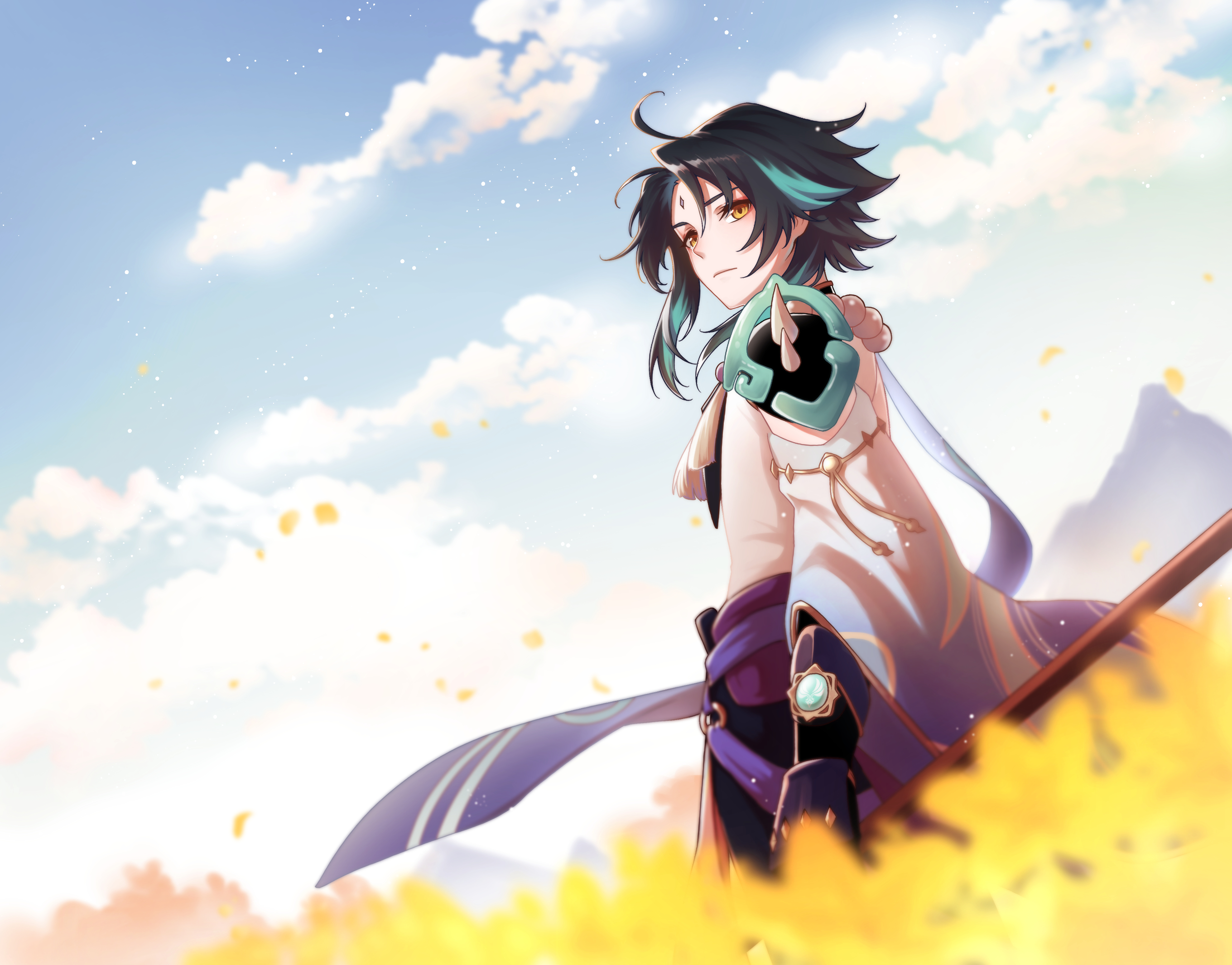 Xiao from Genshin Impact HD Wallpaper