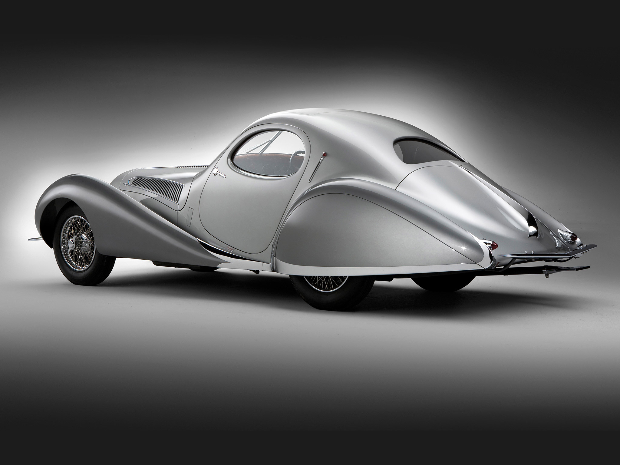 1937 Talbot Lago T150C SS "Goutte d'Eau" HD Wallpaper