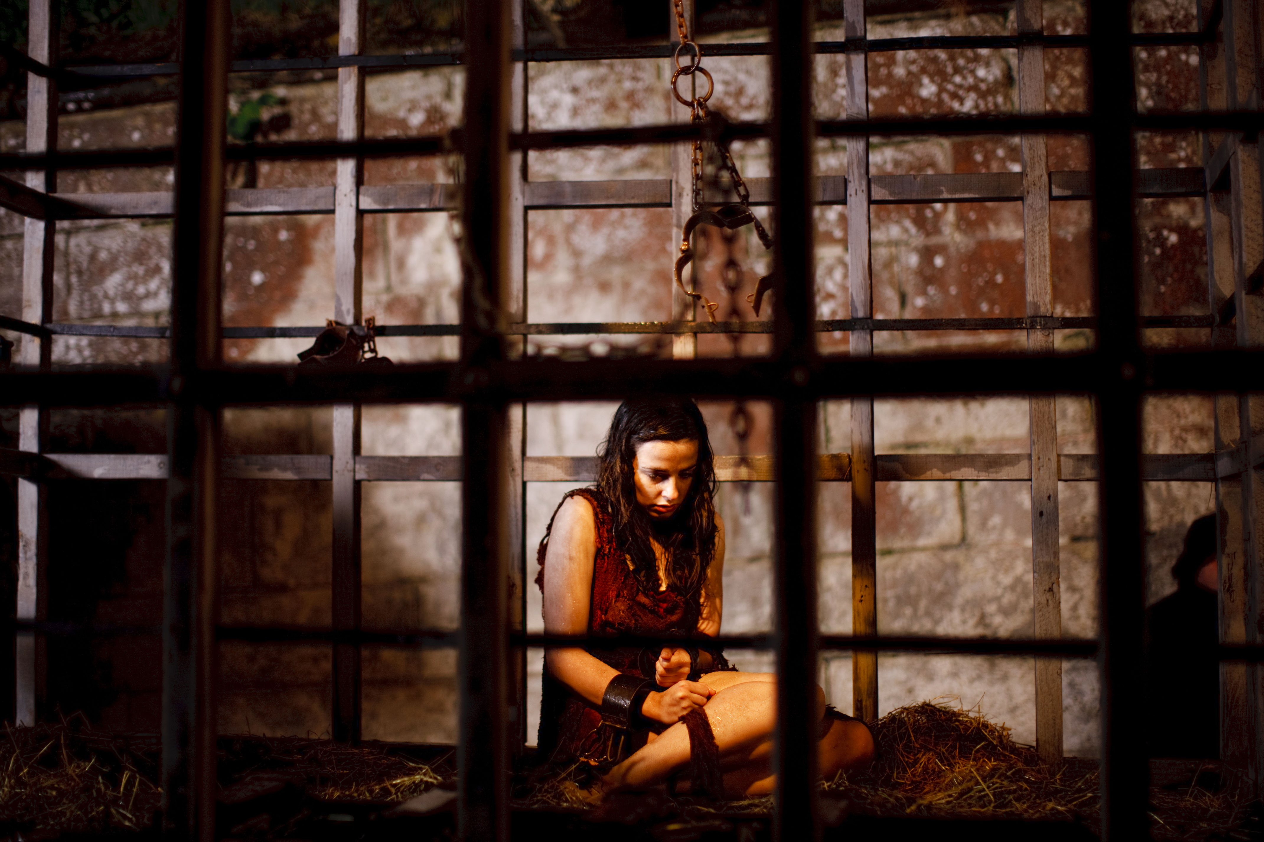 Freya from Merlin in captivity HD Wallpaper