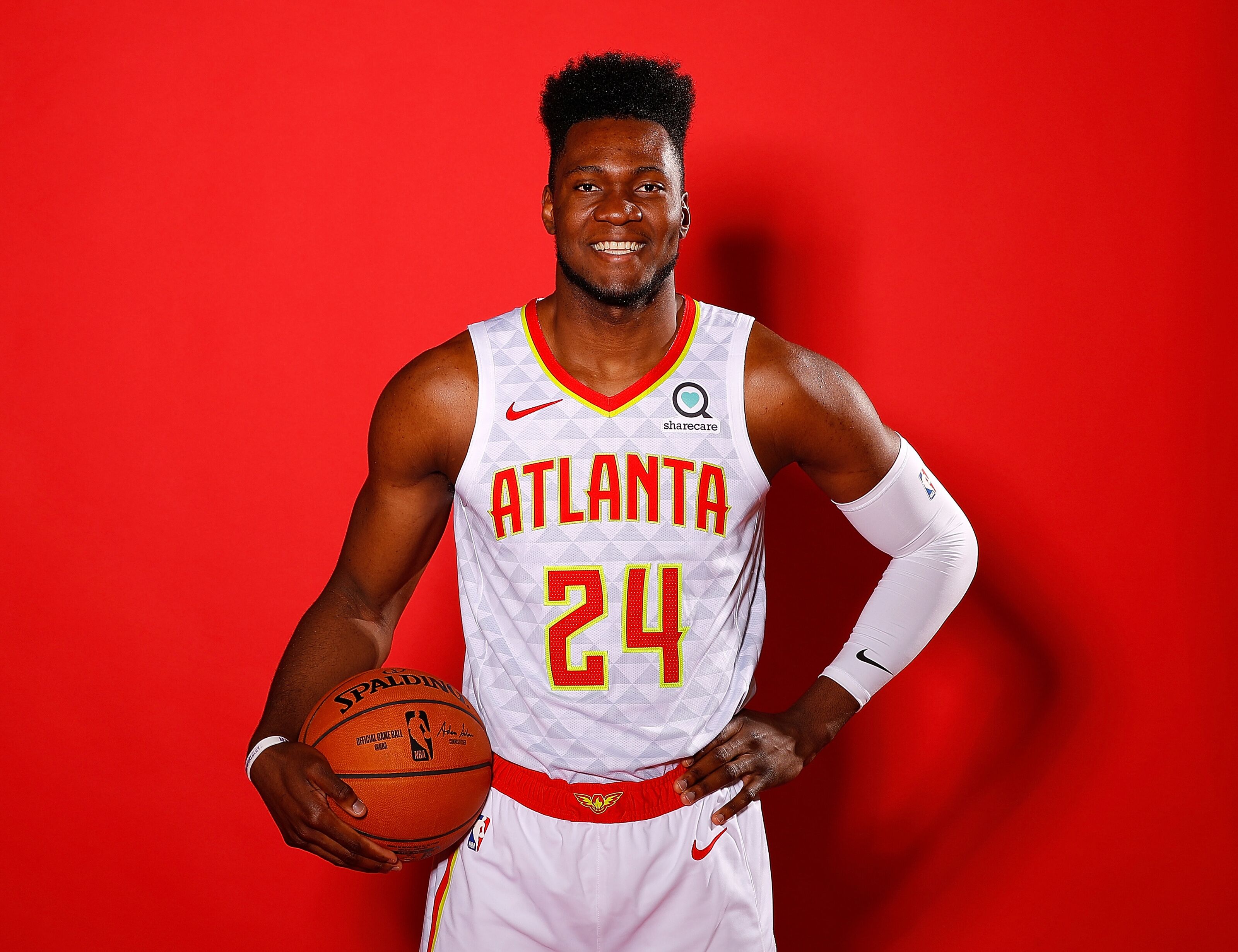 Bruno Fernando of the Atlanta Hawks HD Wallpaper