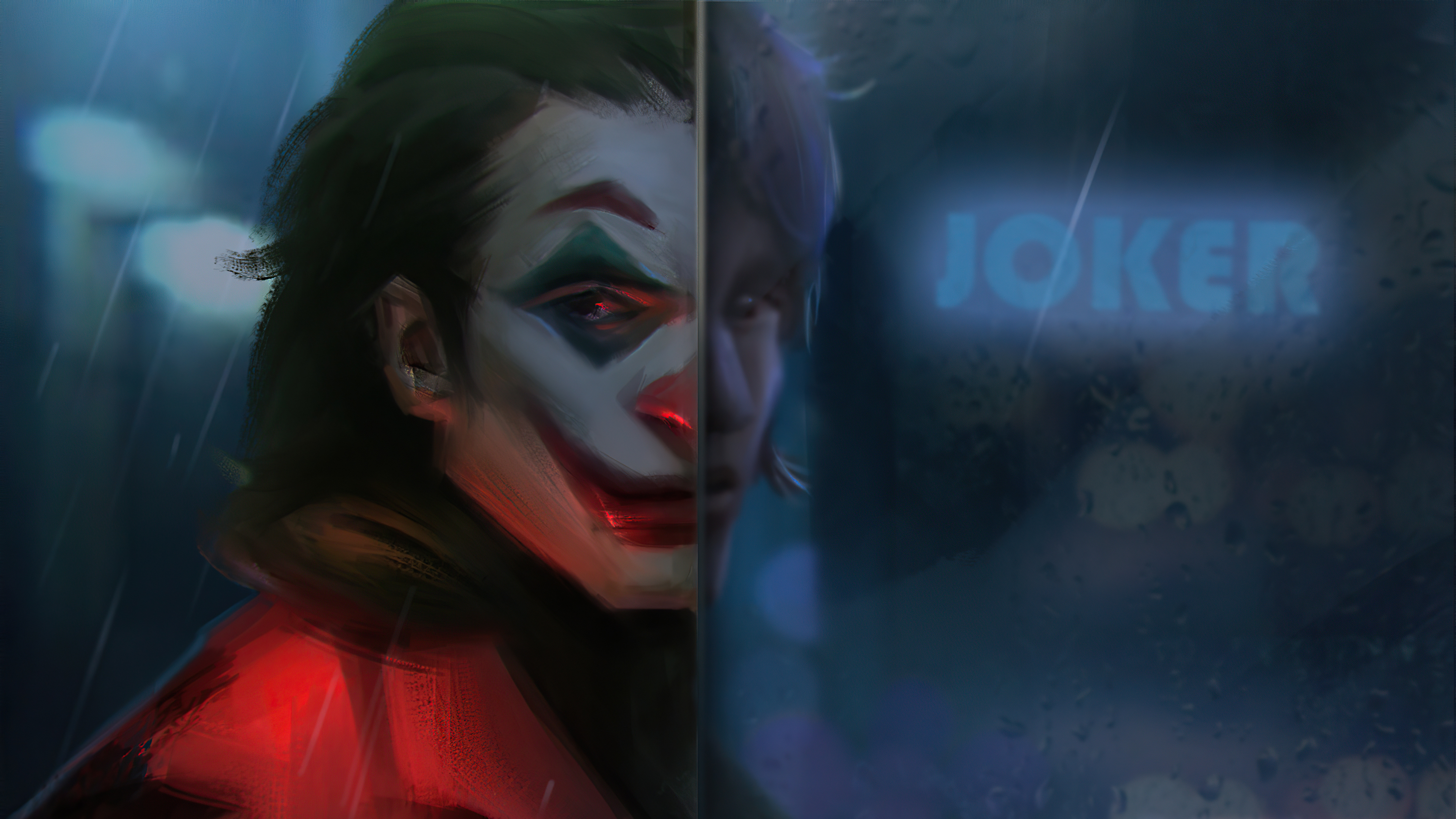 Joker from DC Comics 4K HD Wallpaper