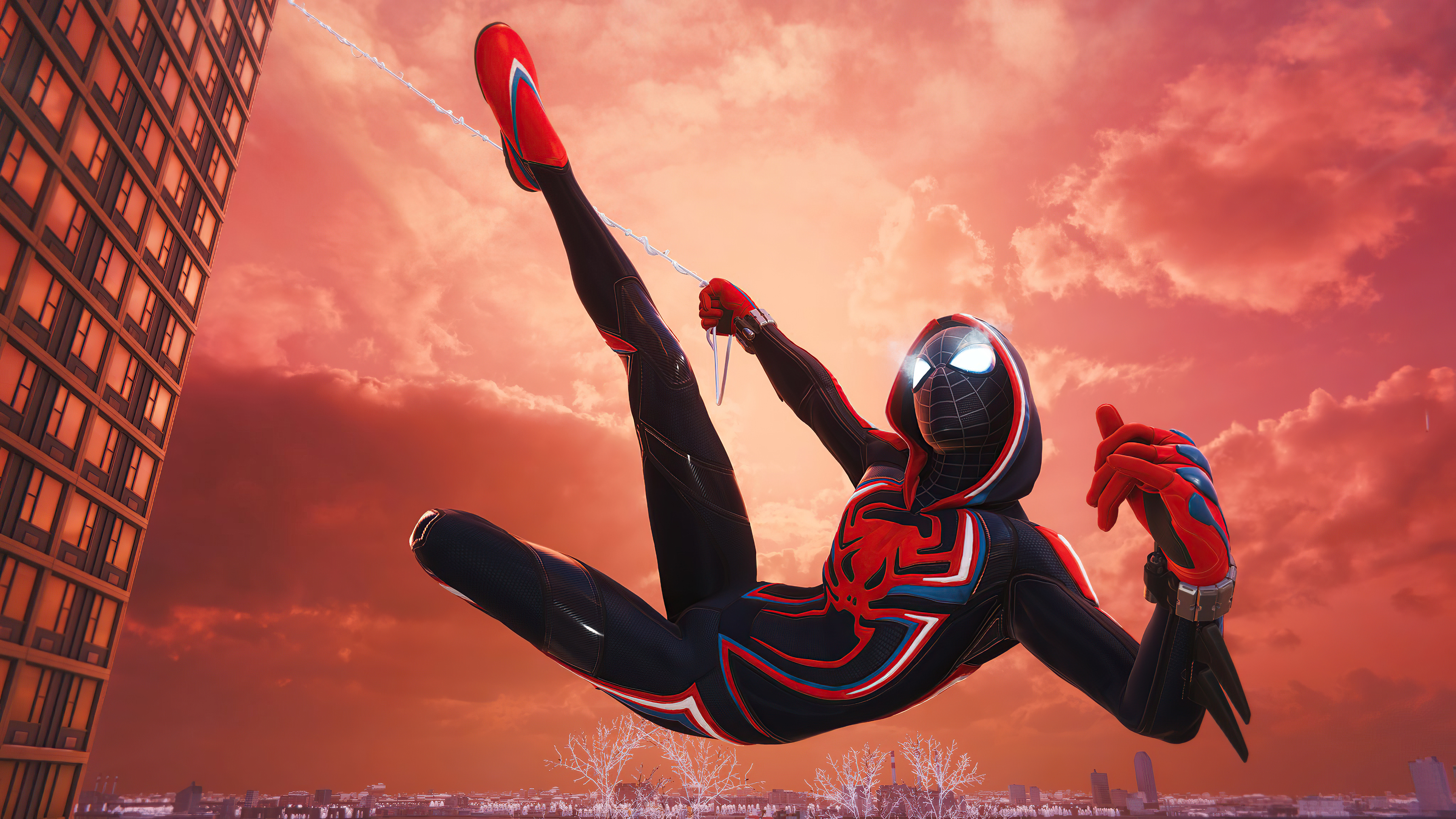 Miles Morales from Marvel's Spider-Man 4K HD Wallpaper
