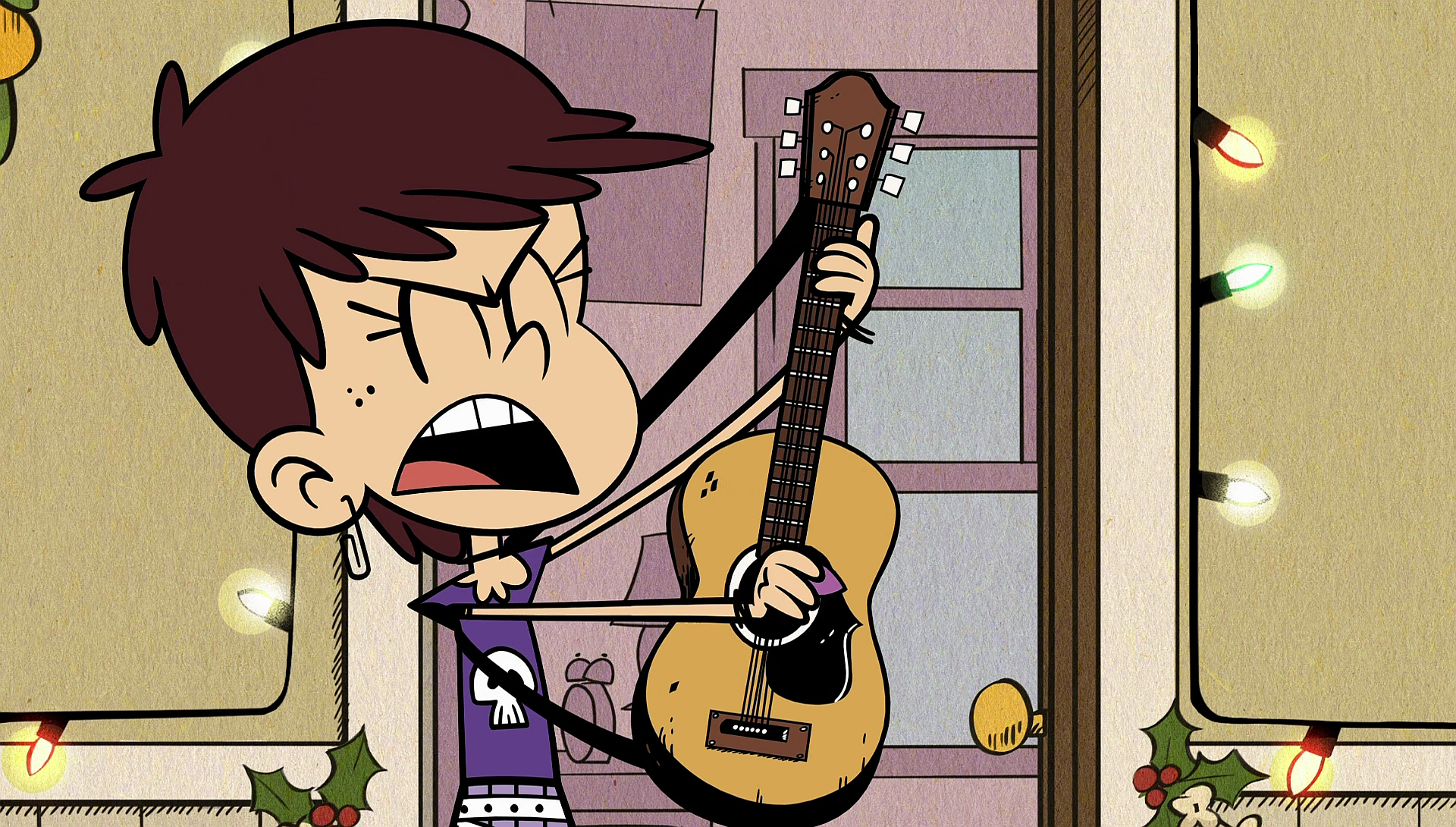 Luna Loud from The Loud House HD Wallpaper