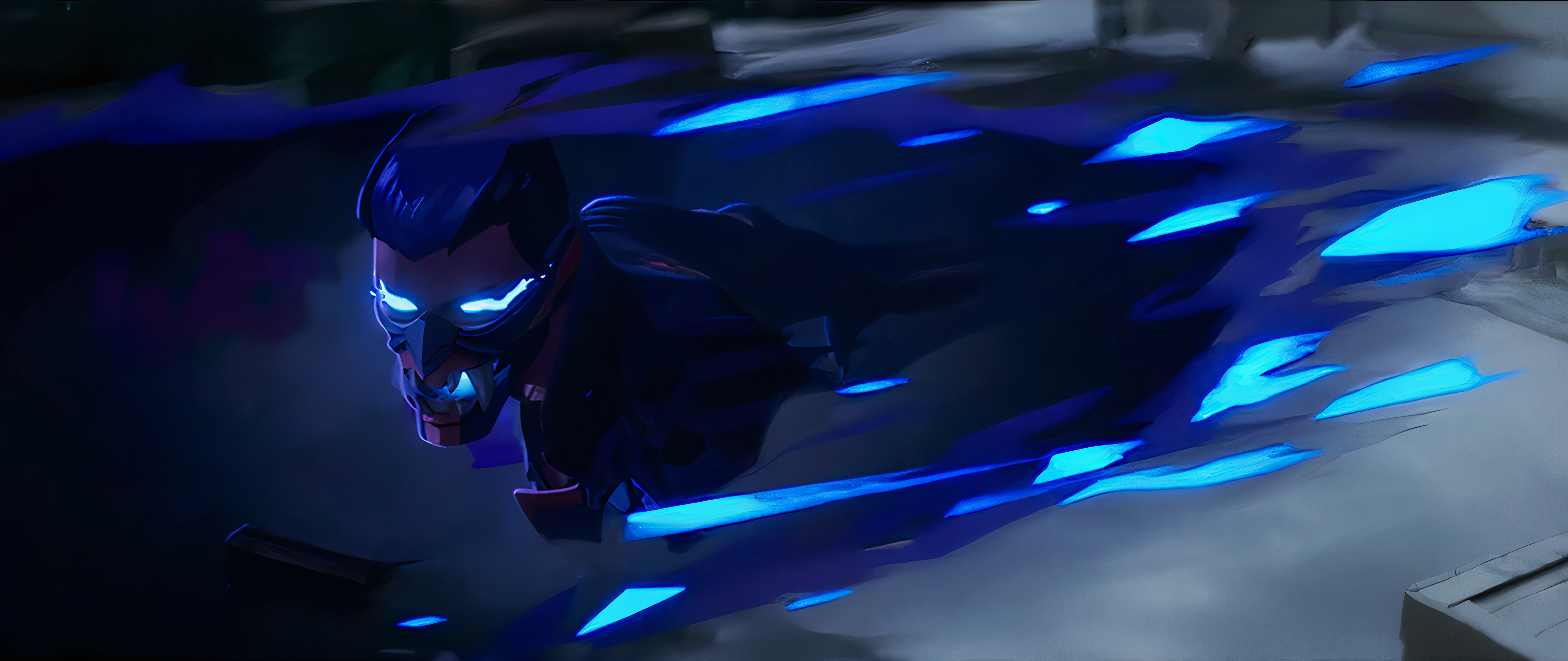 Yoru from Valorant using his ultimate ability HD Wallpaper