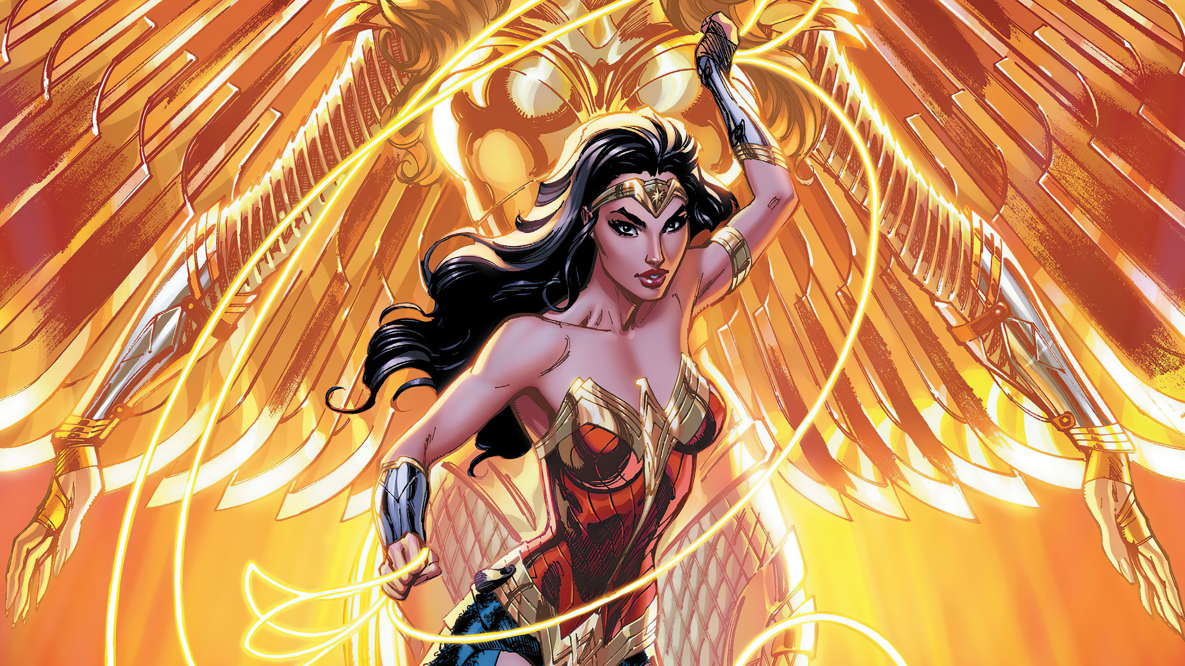 Wonder Woman from DC Comics 4K HD Wallpaper