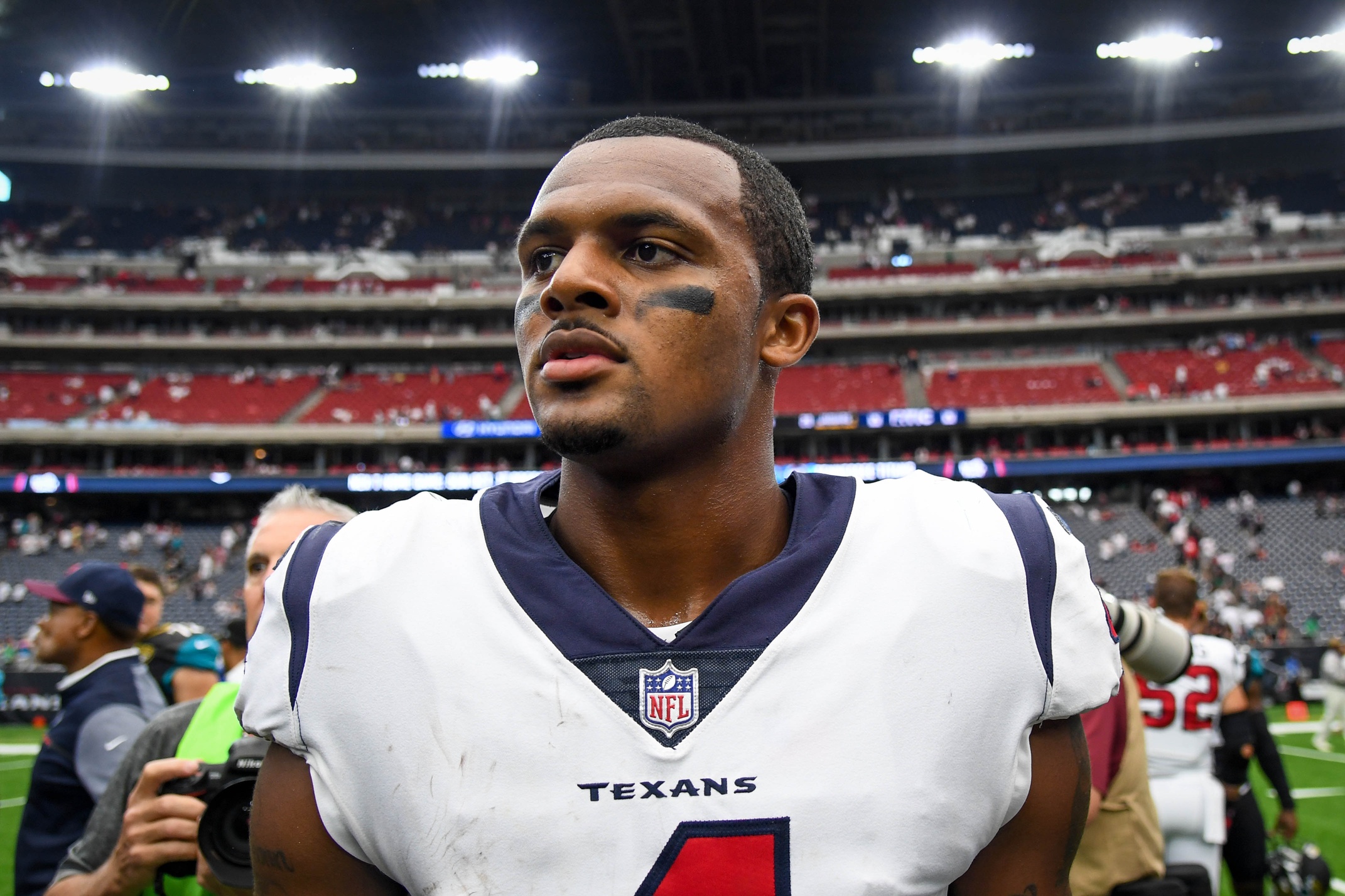 Deshaun Watson of the Houston Texans HD Wallpaper