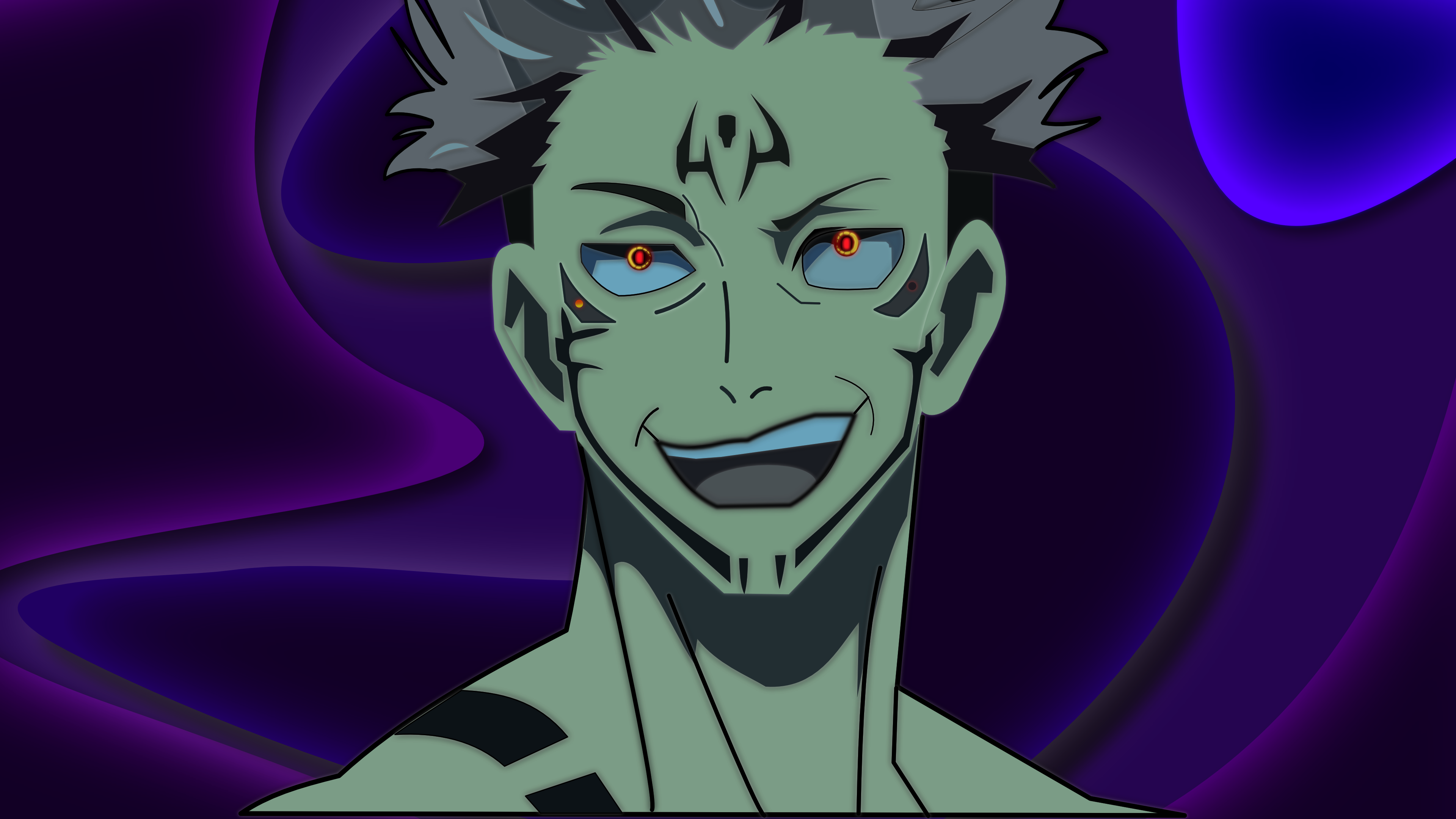 Ryomen Sukuna from Jujutsu Kaisen 4K HD Wallpaper