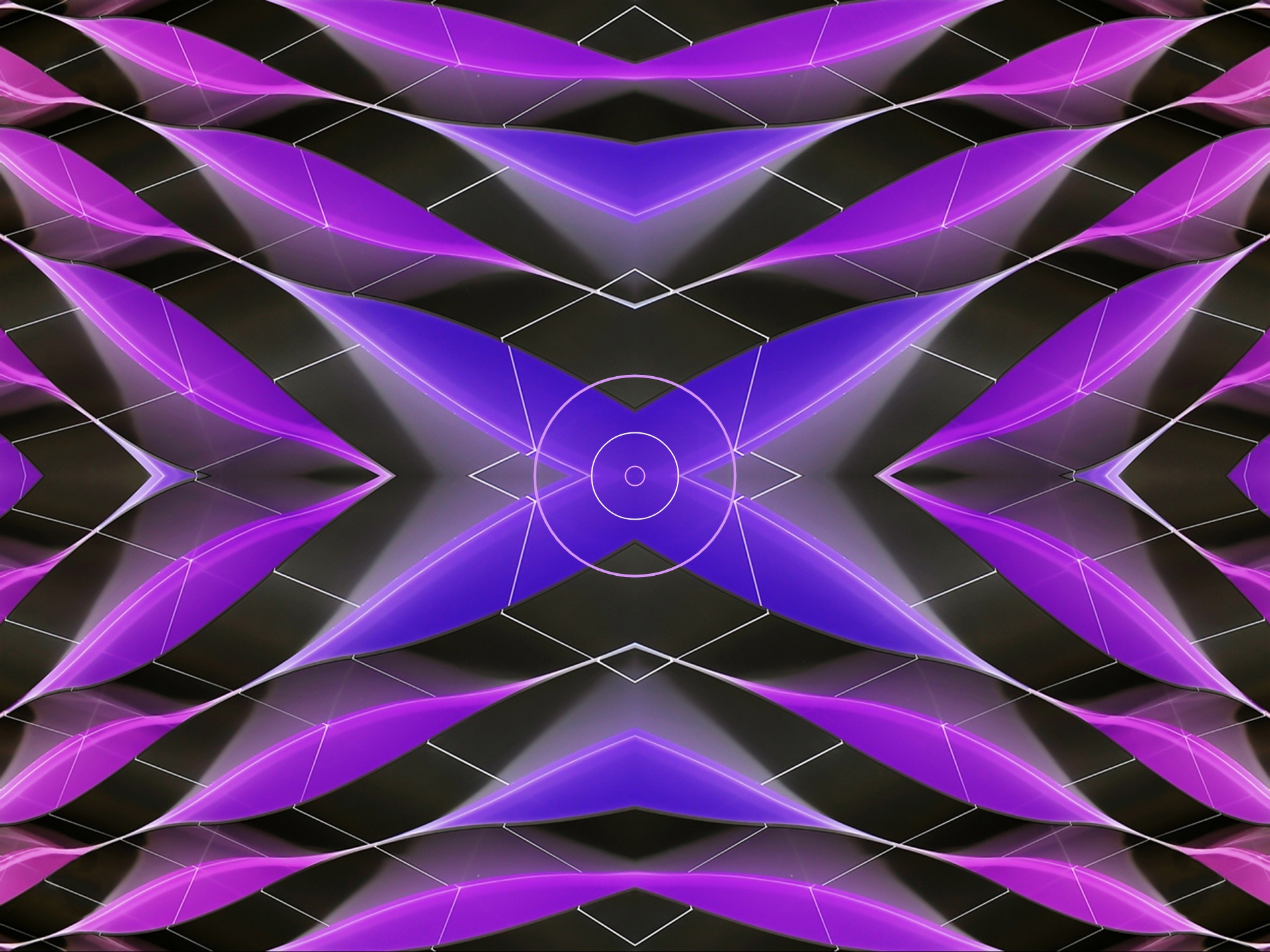 Abstract Purple and Pink Geometric Pattern HD Wallpaper