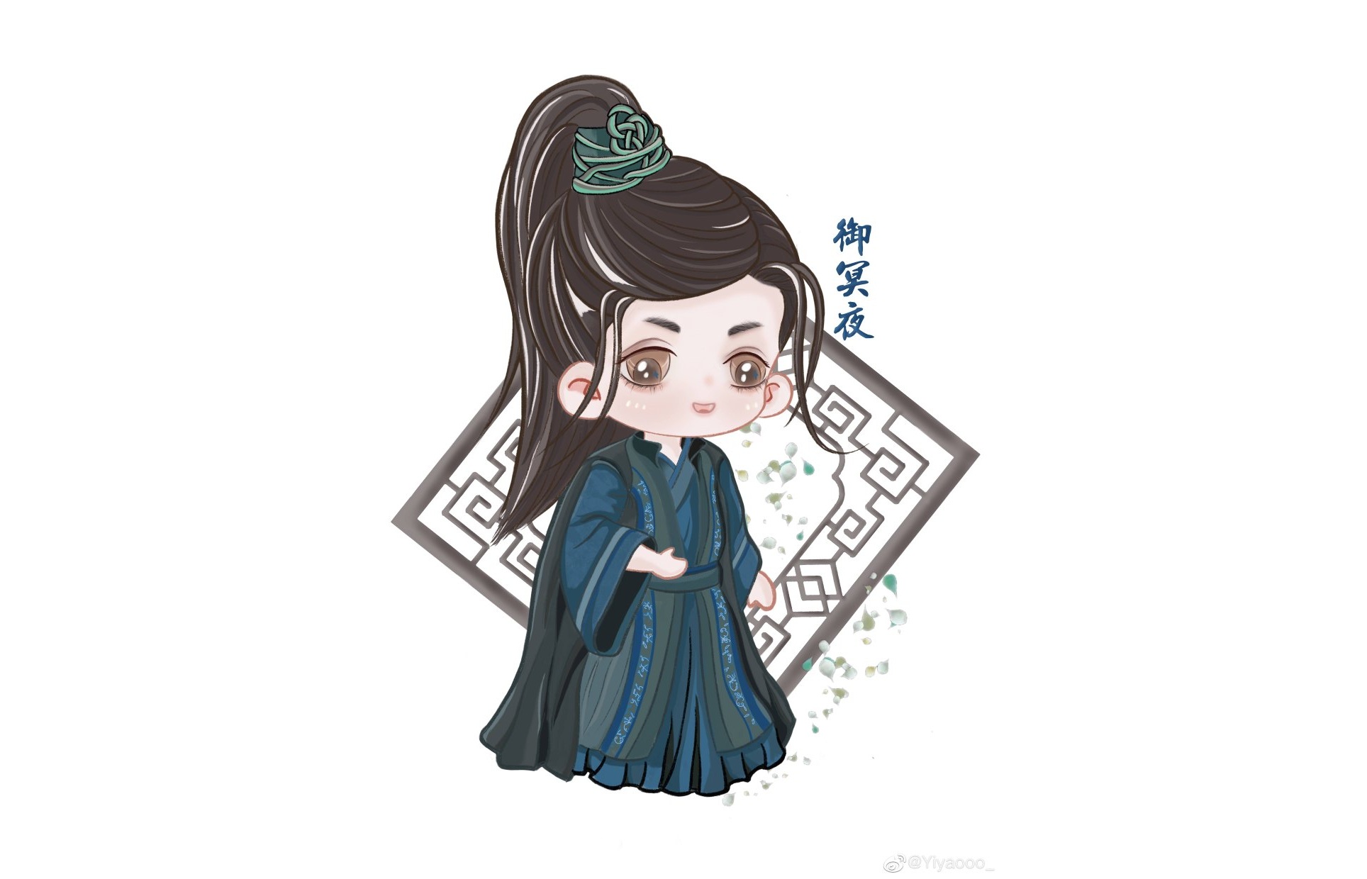 Chibi character from Dance Of The Phoenix HD Wallpaper