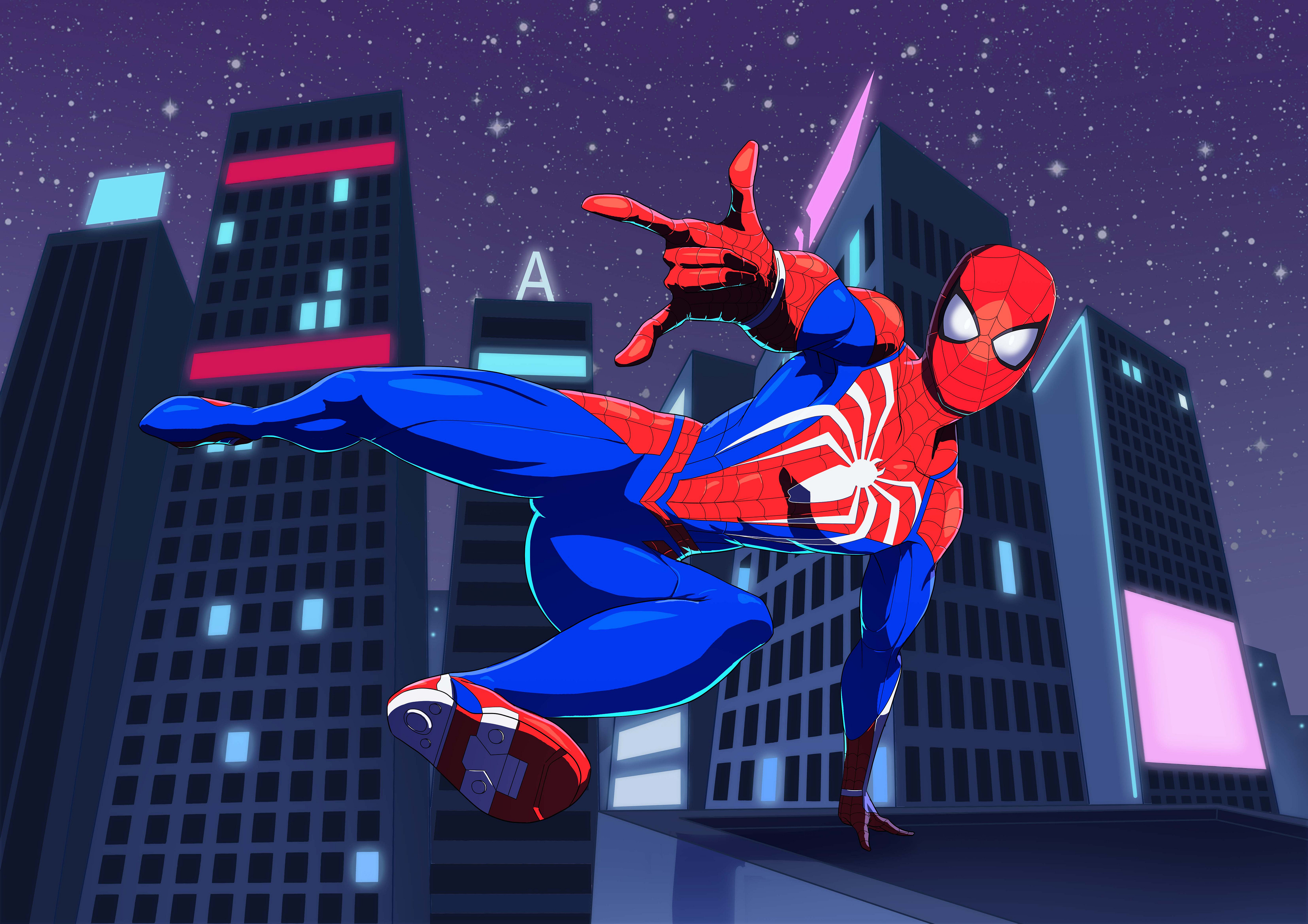 Spider-Man from Marvel Comics 4K HD Wallpaper