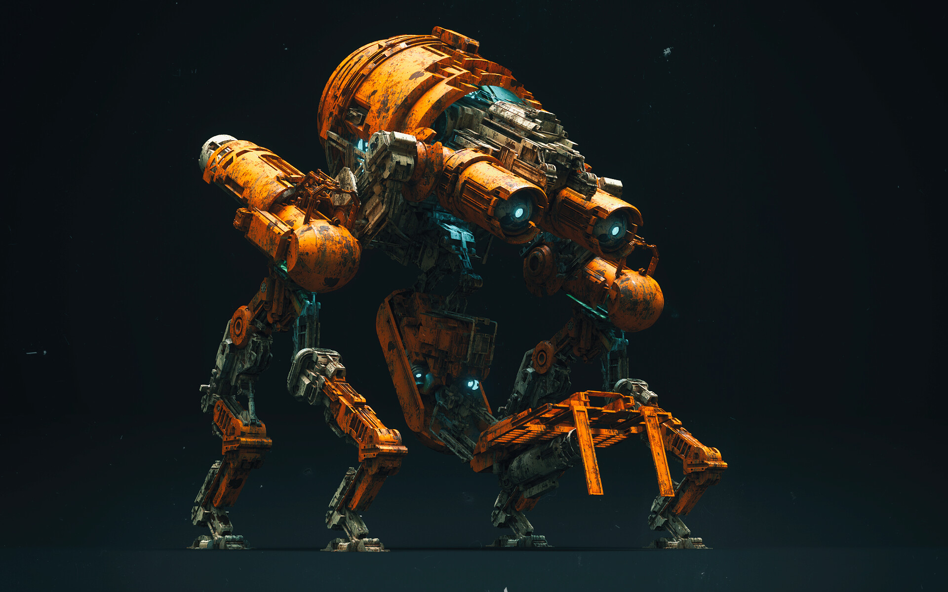 V-4C "Bumbler" robot HD Wallpaper