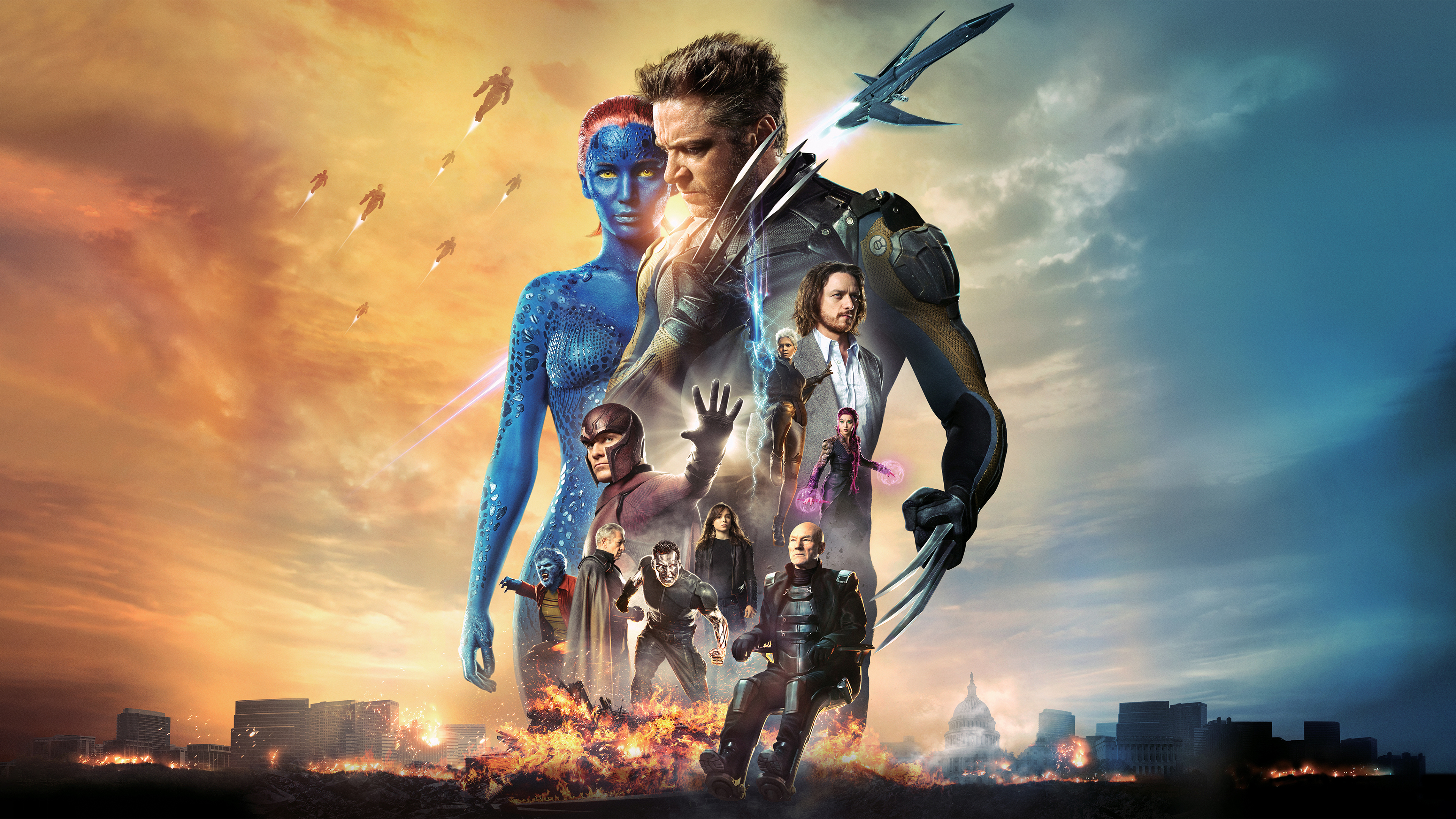 X-Men: Days of Future Past 4K HD Wallpaper