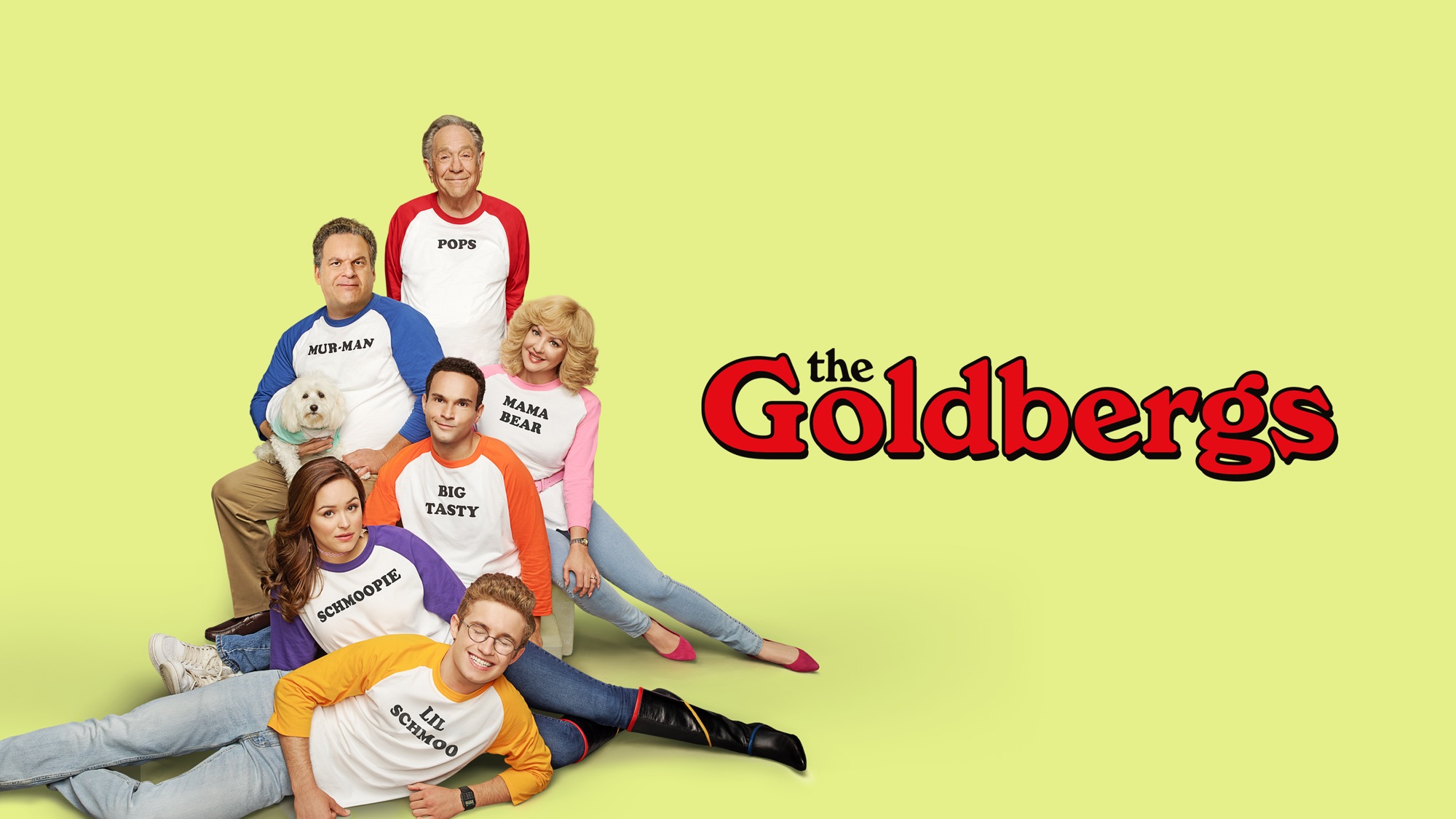 The Goldbergs cast with title HD Wallpaper