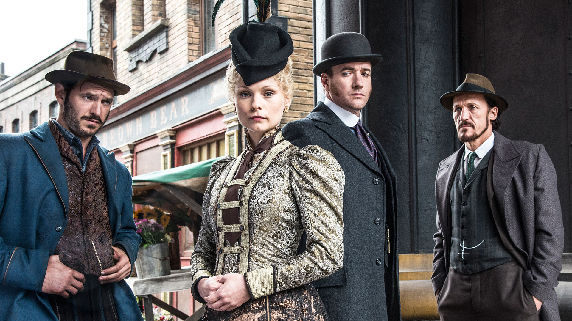 Ripper Street characters in Victorian London HD Wallpaper