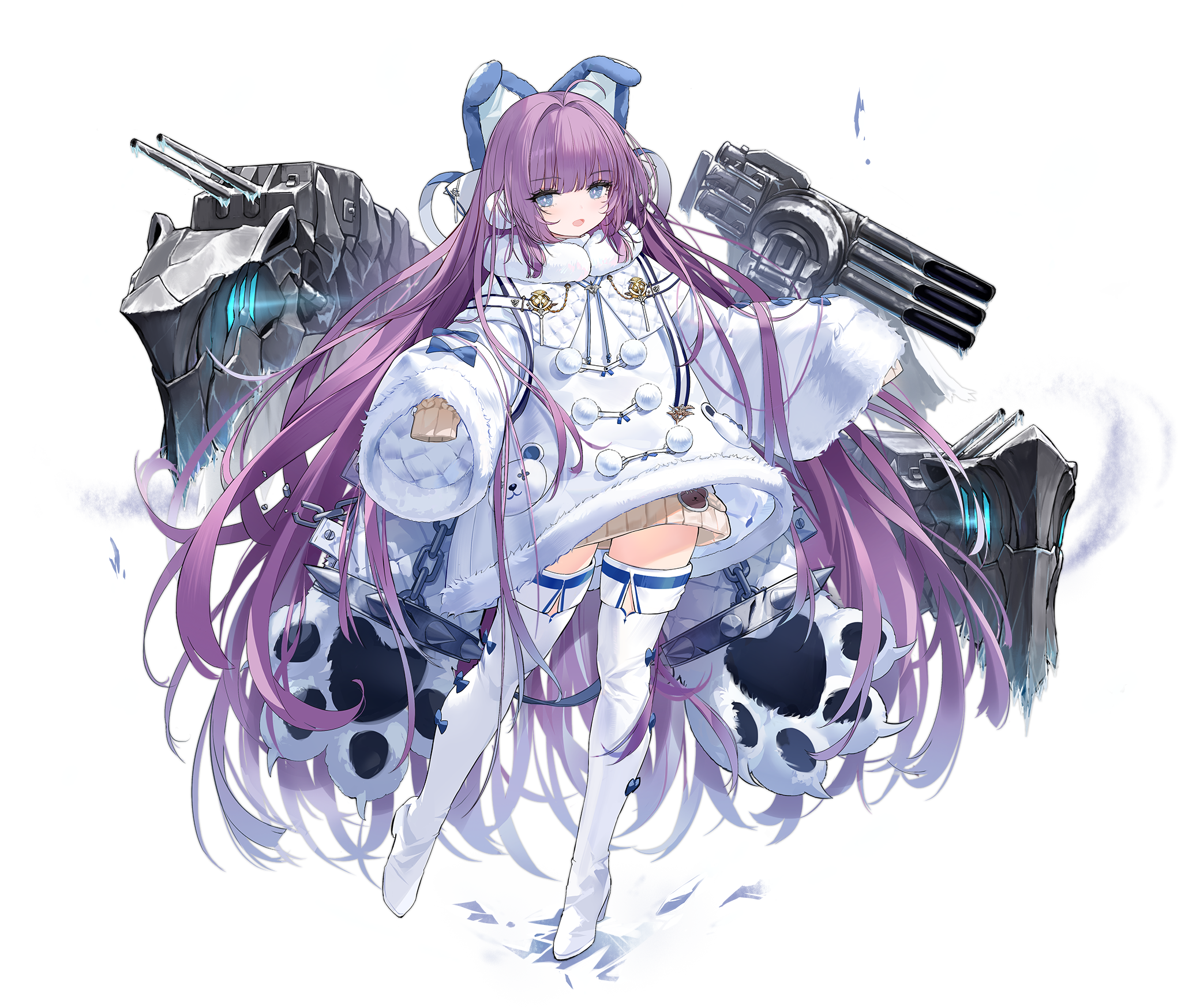 Tashkent from Azur Lane in winter attire HD Wallpaper