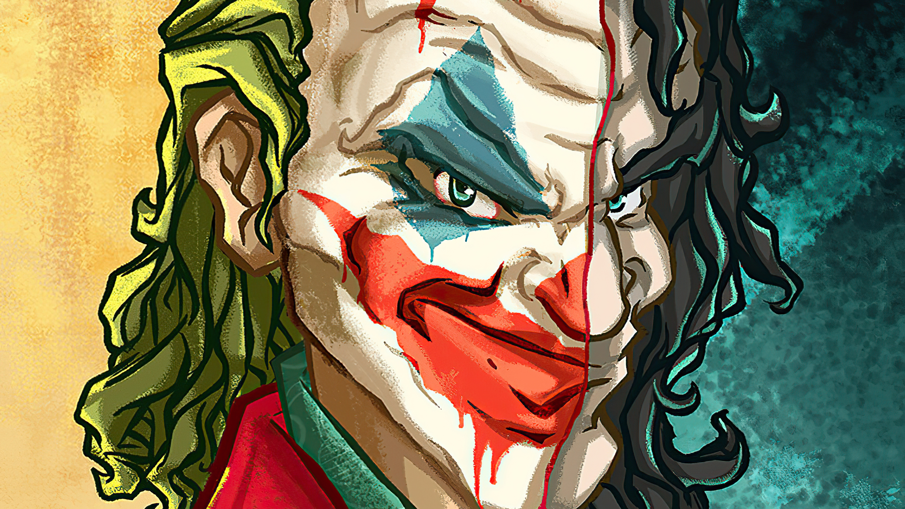 Joker from DC Comics 4K HD Wallpaper