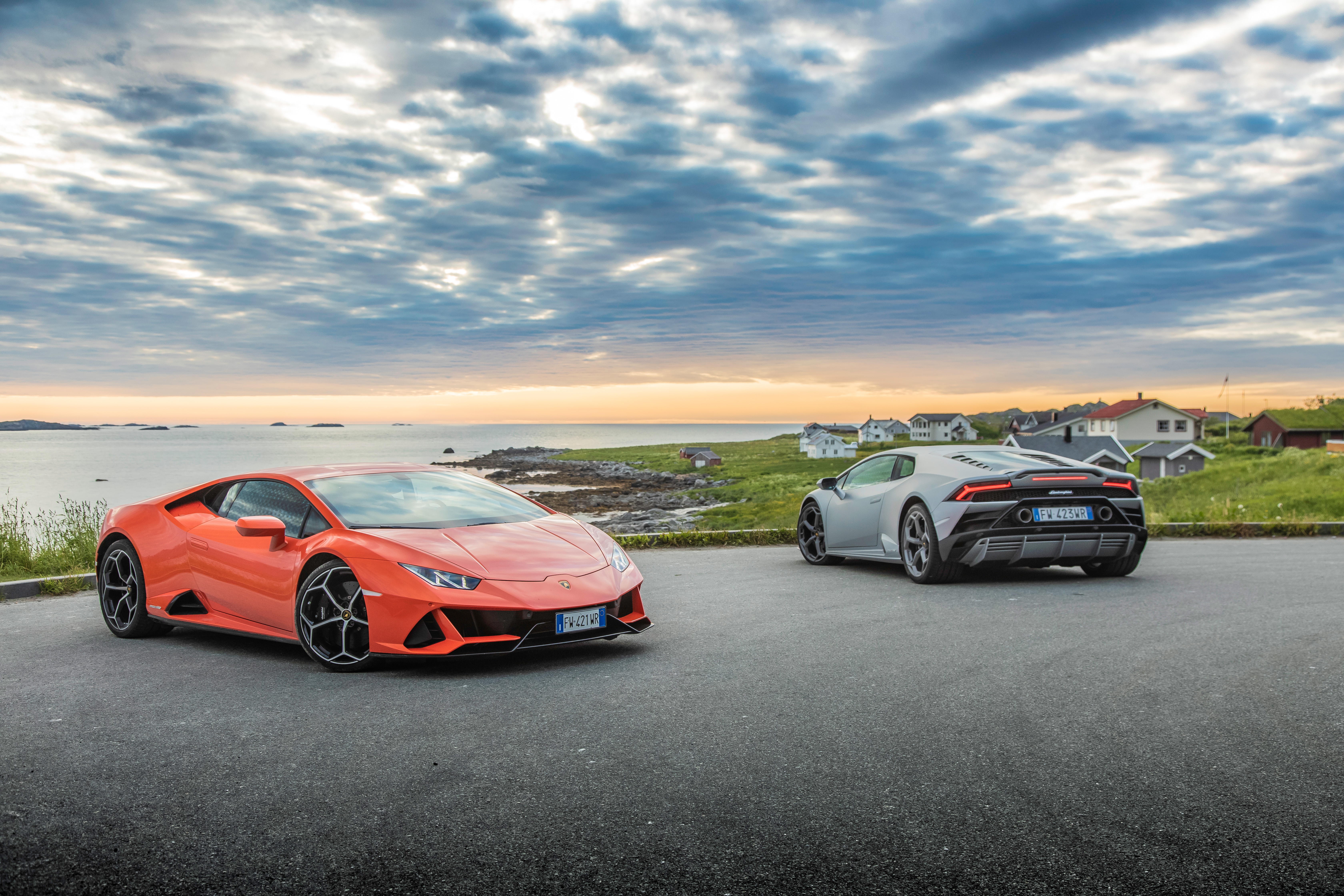 Lamborghini Huracán Evo 4K Supercars Scenic View HD Wallpaper