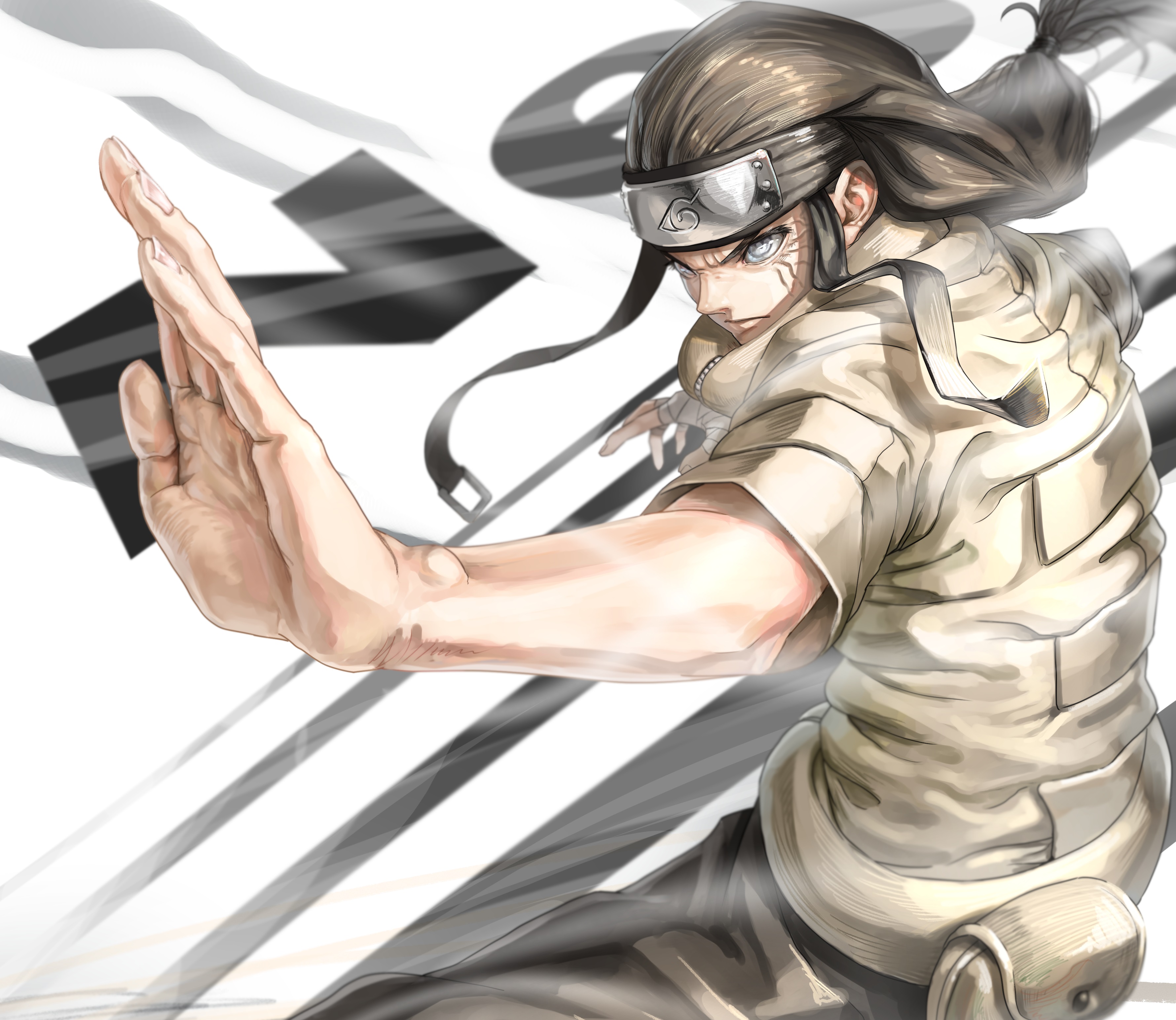 Neji Hyūga from Naruto HD Wallpaper