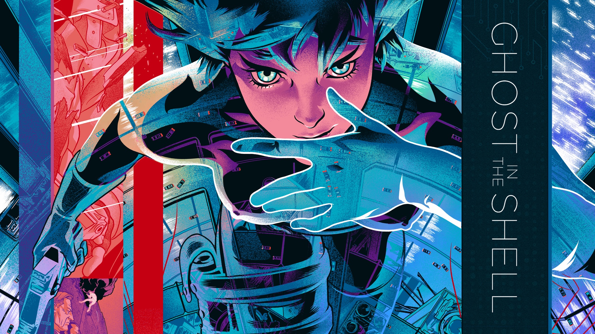 Motoko Kusanagi from Ghost in the Shell HD Wallpaper