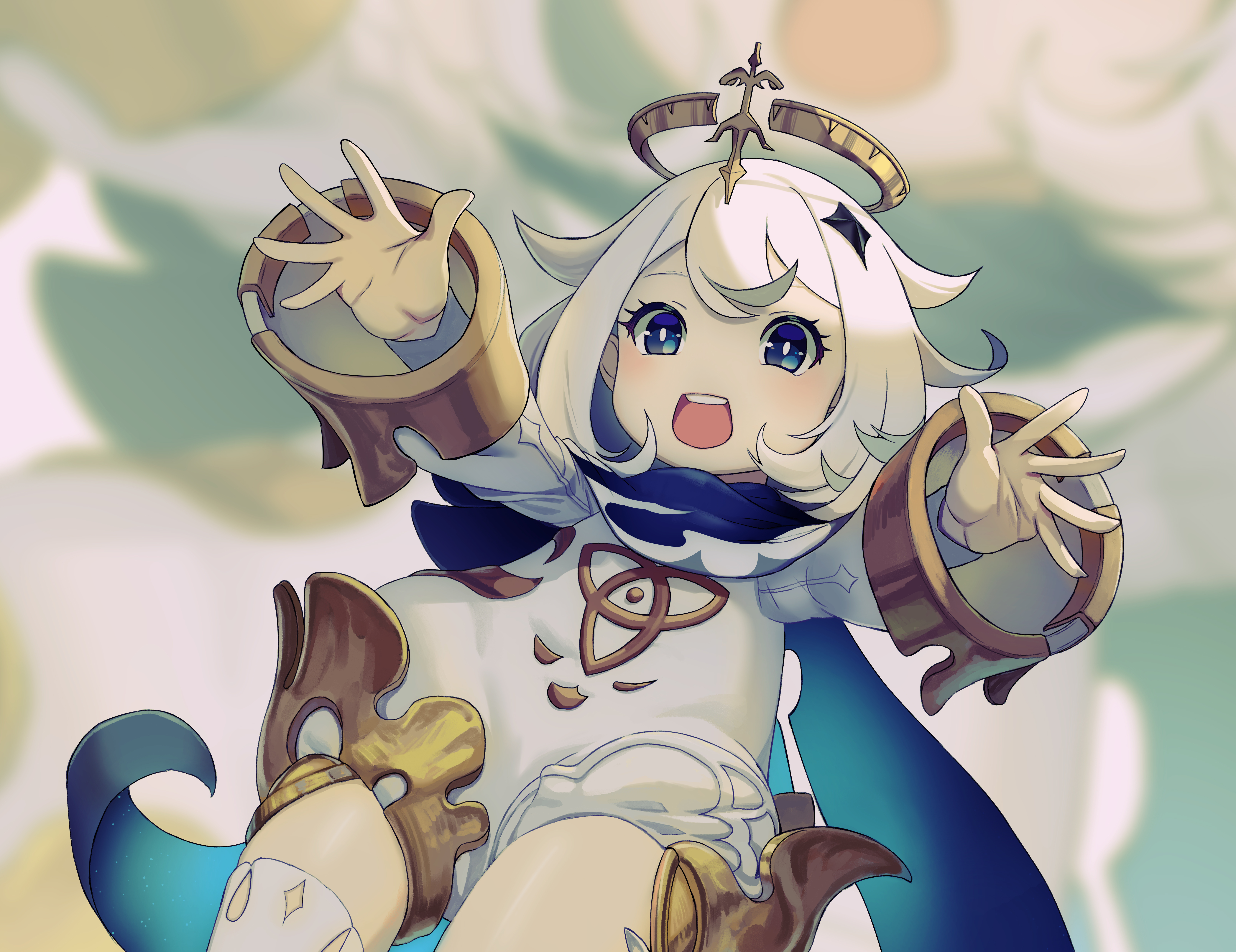 Paimon from Genshin Impact HD Wallpaper