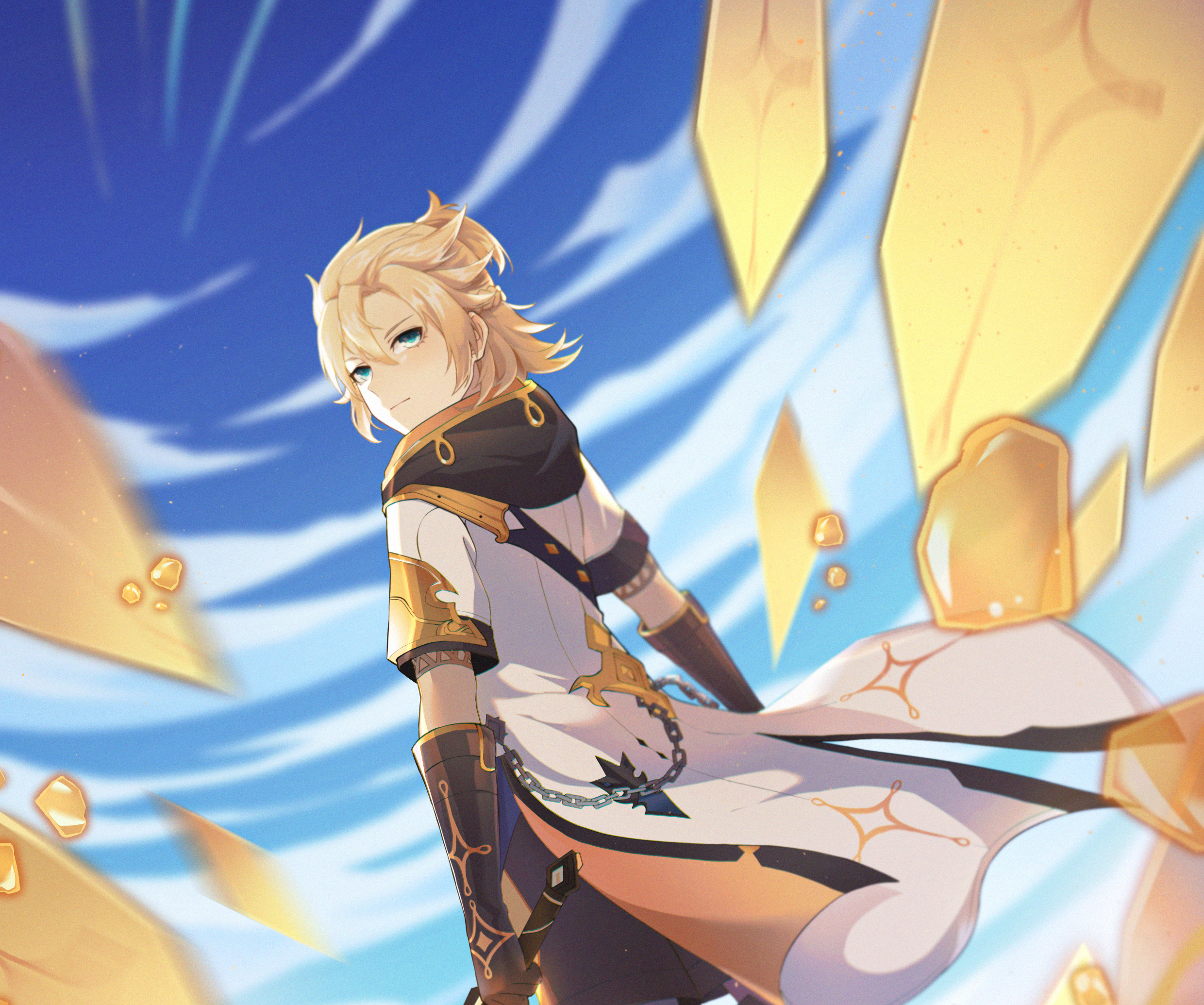 Albedo from Genshin Impact HD Wallpaper